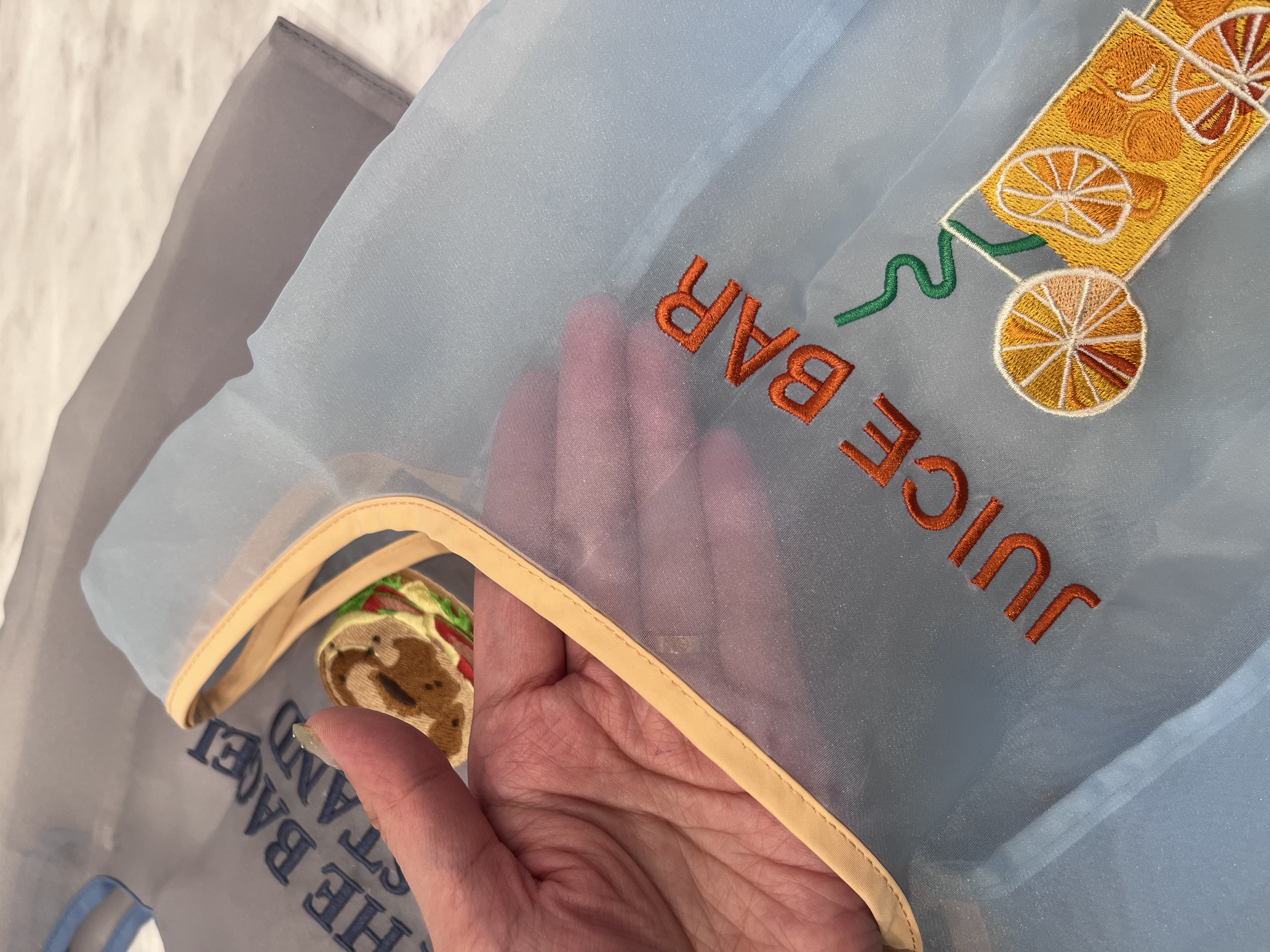 shino.さんの「212 KITCHEN STORE｜リトルモカコンパクトマルシェバッグ BAGELSAND」を使ったコーディネート