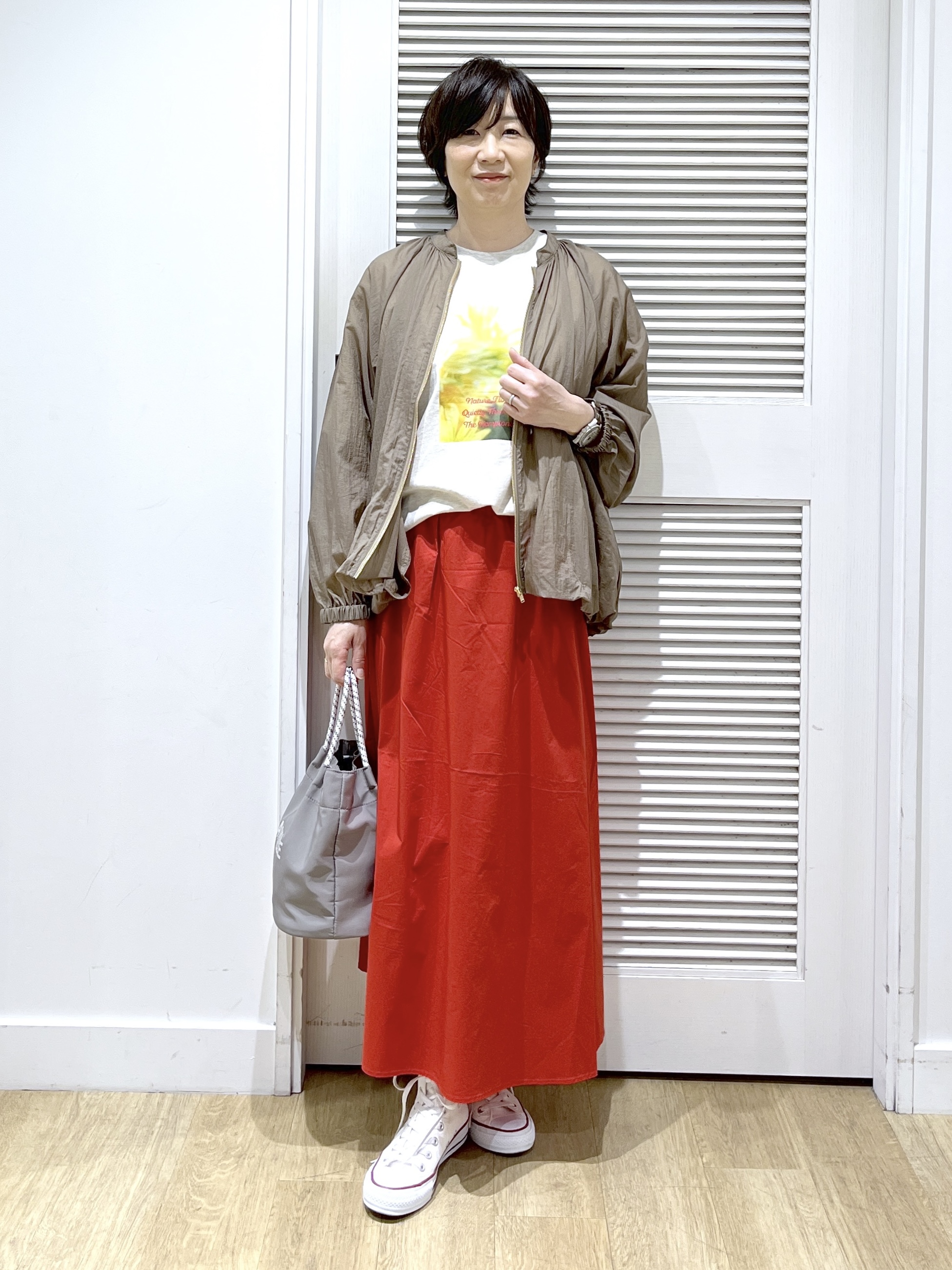 Miyazakiさんの「Dessin｜【洗える】オーガニック天竺フォトTシャツ」を使ったコーディネート