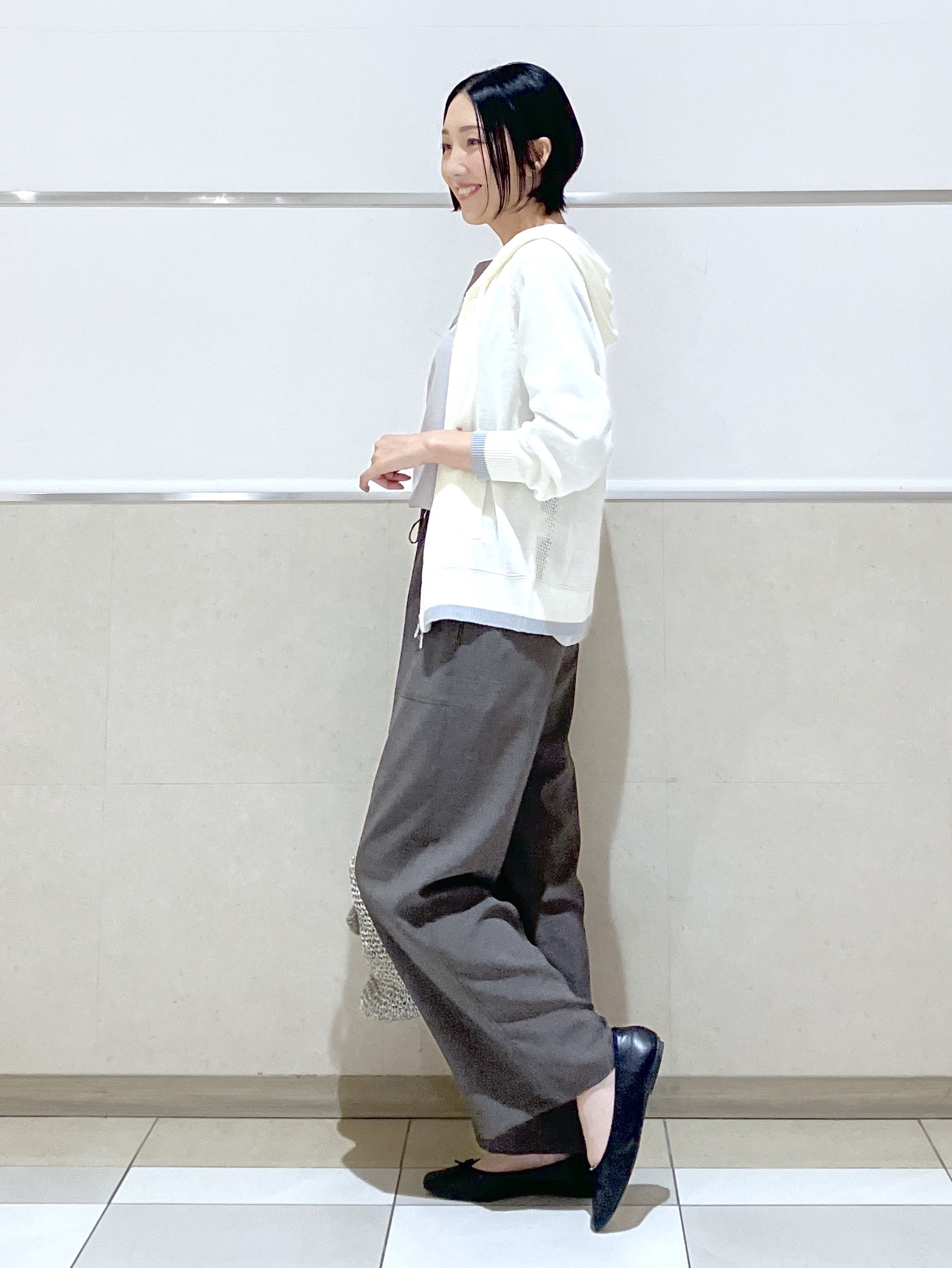eriko さんの「Dessin｜【洗える】スキッパーライトブラウス」を使ったコーディネート