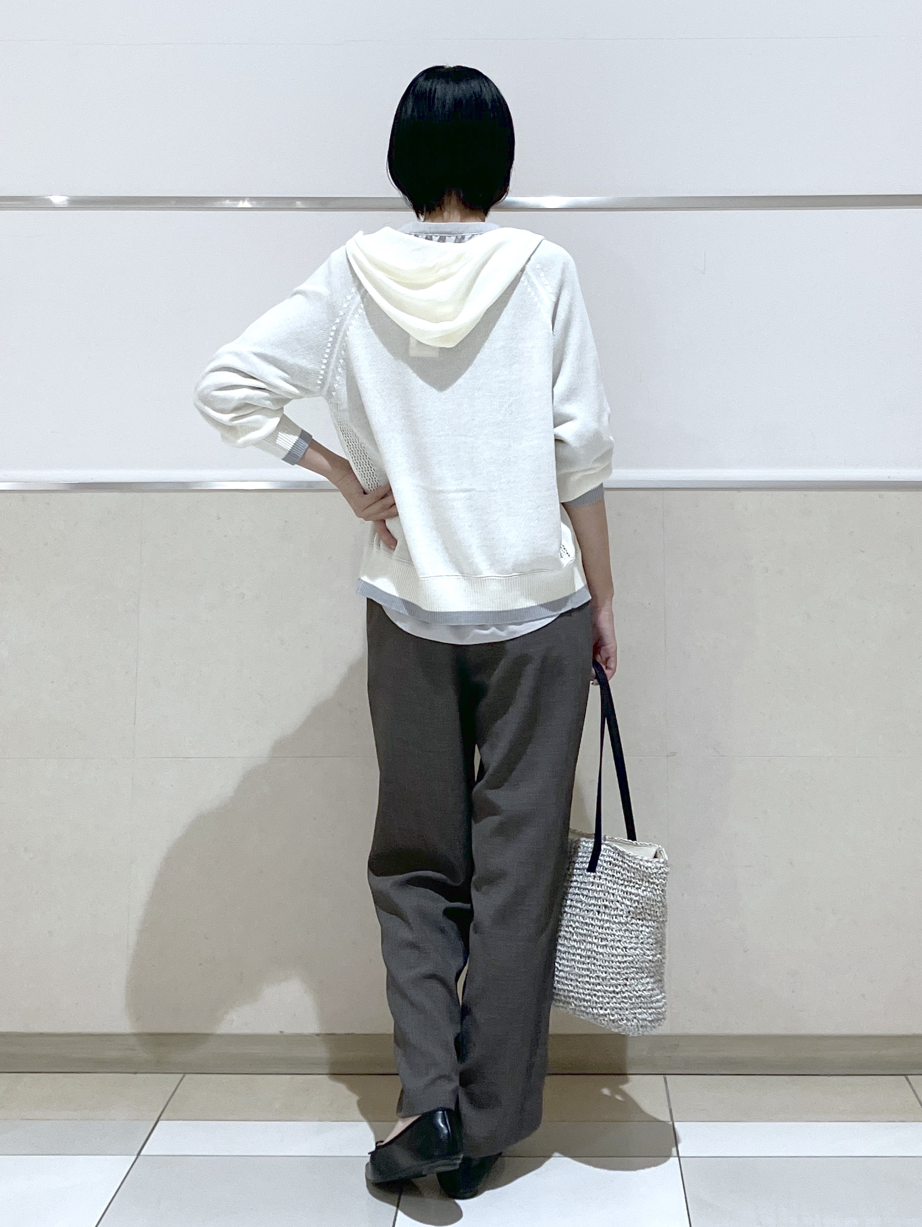 eriko さんの「Dessin｜【洗える】スキッパーライトブラウス」を使ったコーディネート