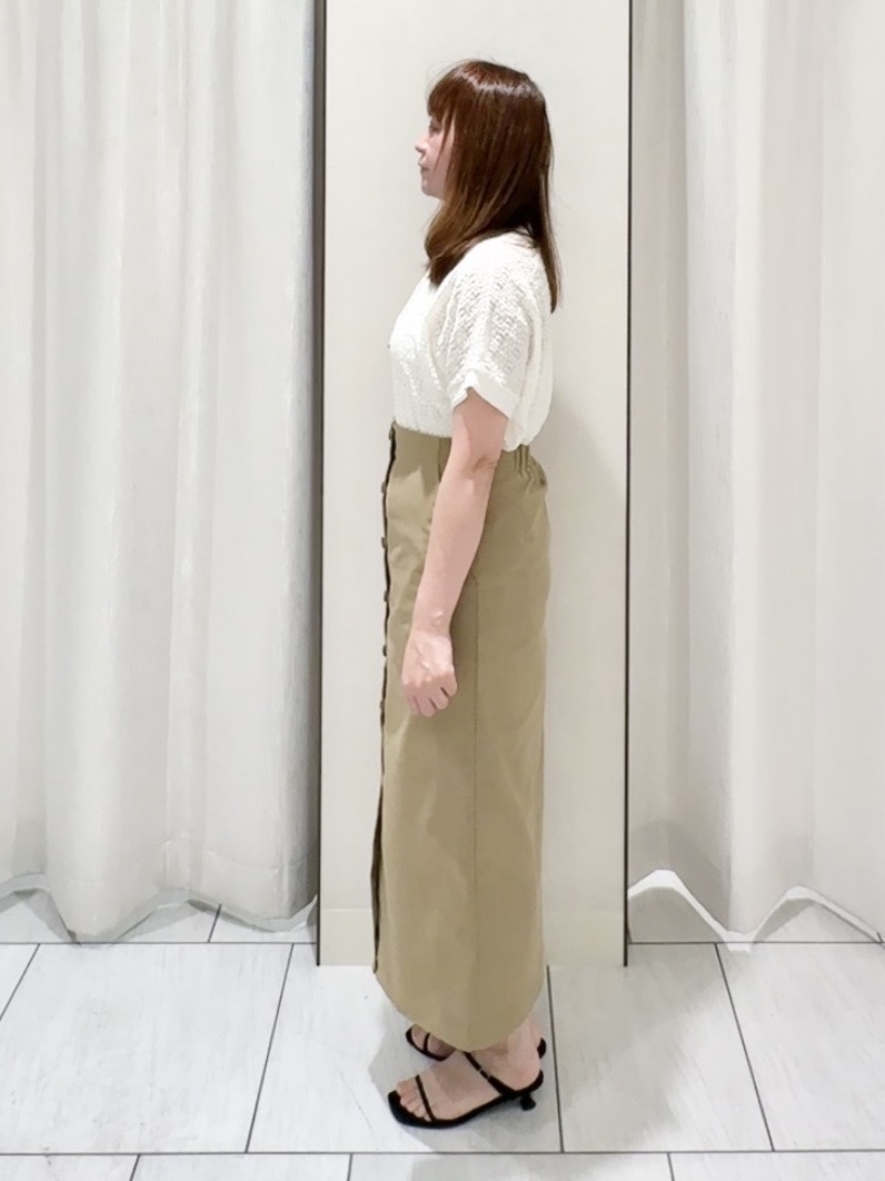 ʏᴜᴋɪᴋᴏさんの「UNTITLED｜【洗える／シアー】ミニヨンレースプルオーバー」を使ったコーディネート