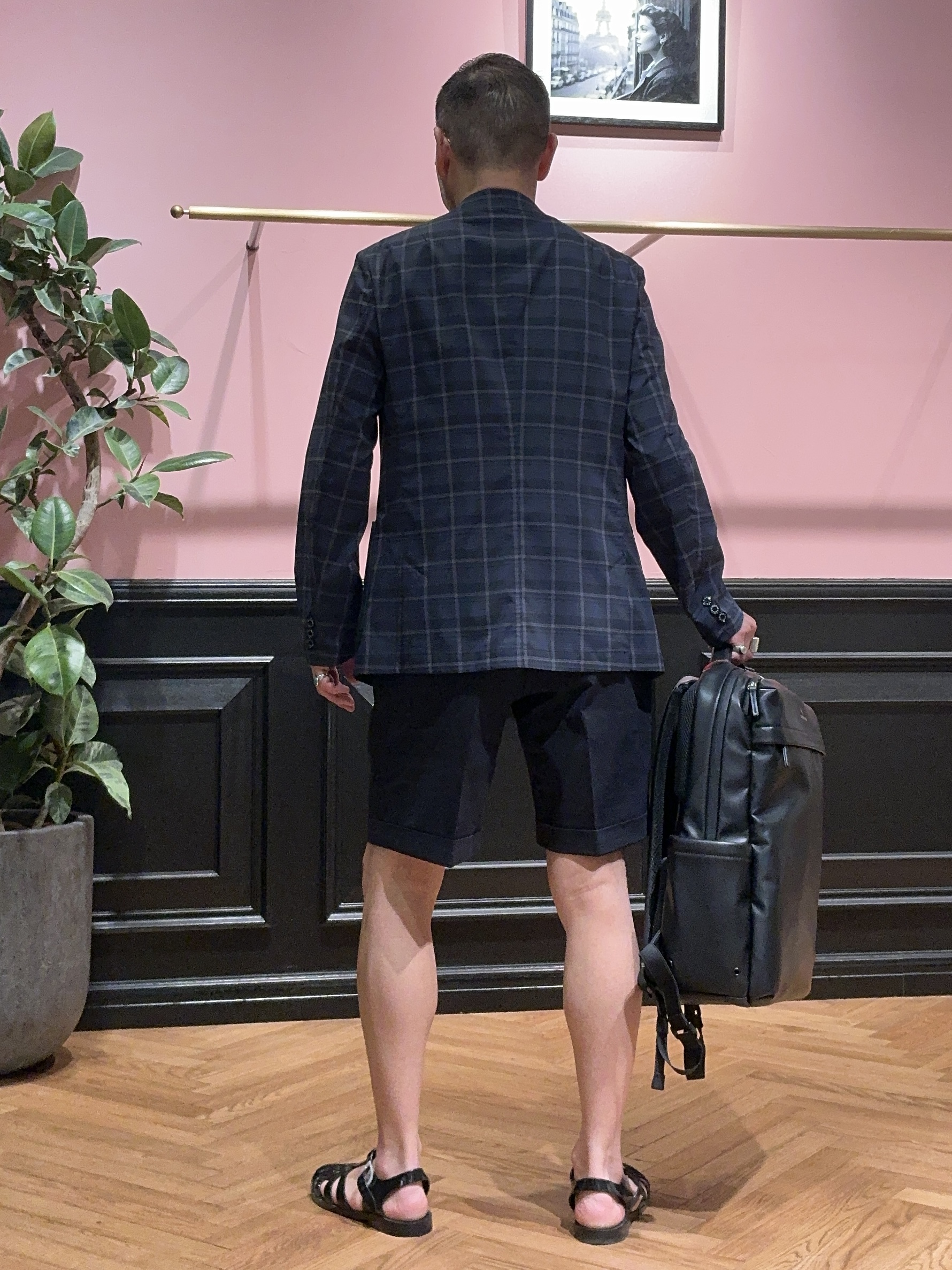 torigoeさんの「DRESSTERIOR｜【接触冷感／抗菌防臭／消臭】ICE CLEAR COTTON モックネックTシャツ」を使ったコーディネート