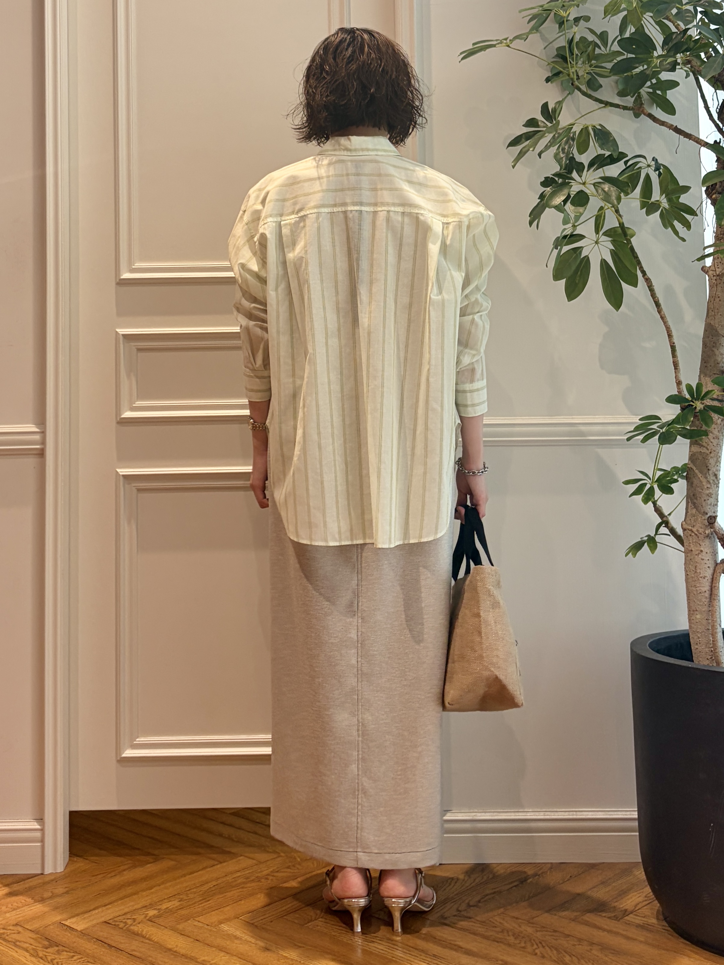 nakaoさんの「DRESSTERIOR｜【otonaMUSE5月号掲載】スキニーベルトサンダル」を使ったコーディネート