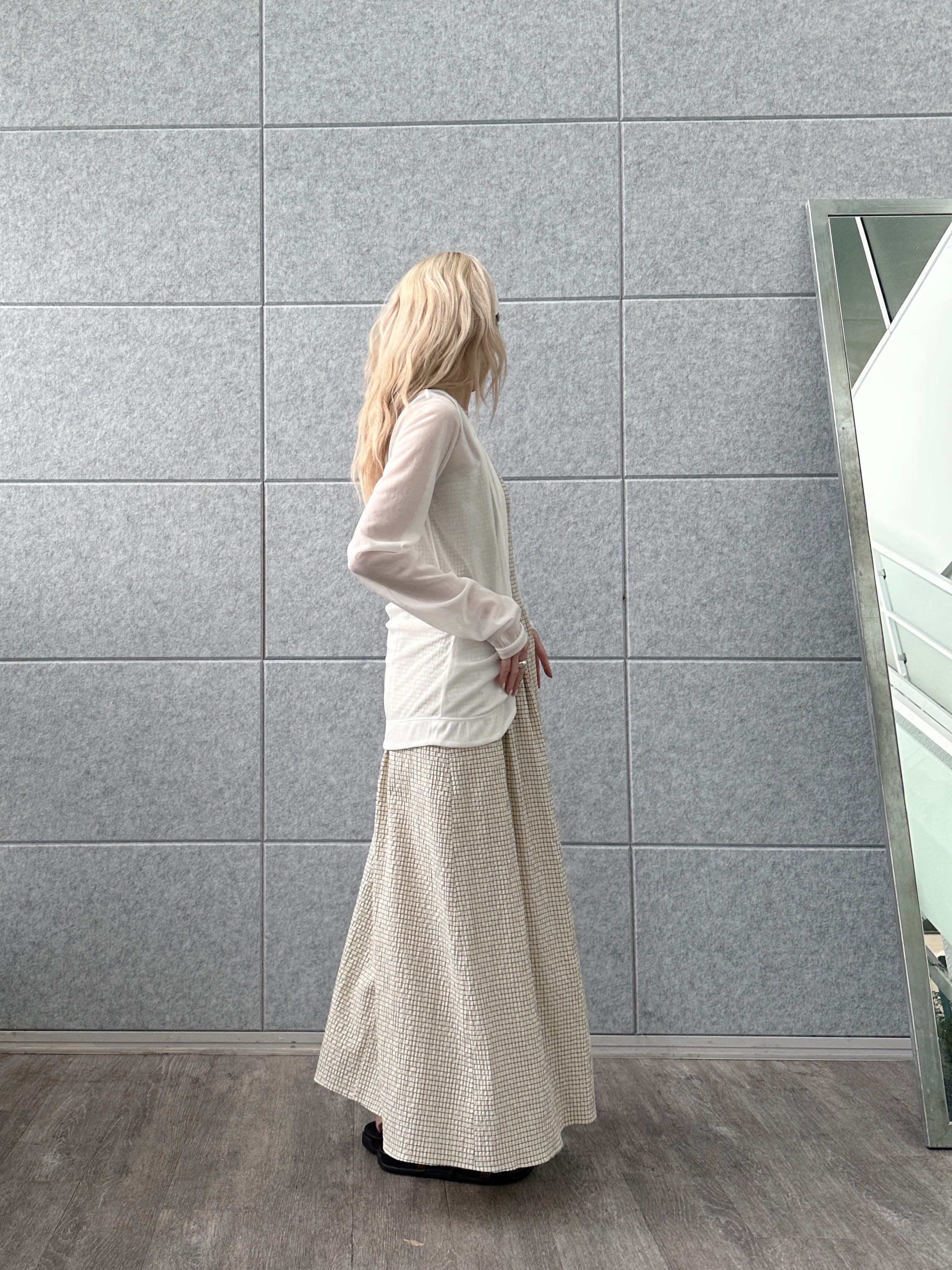 Buyer sakkoさんの「CODE A｜shoulder ribbon dress」を使ったコーディネート
