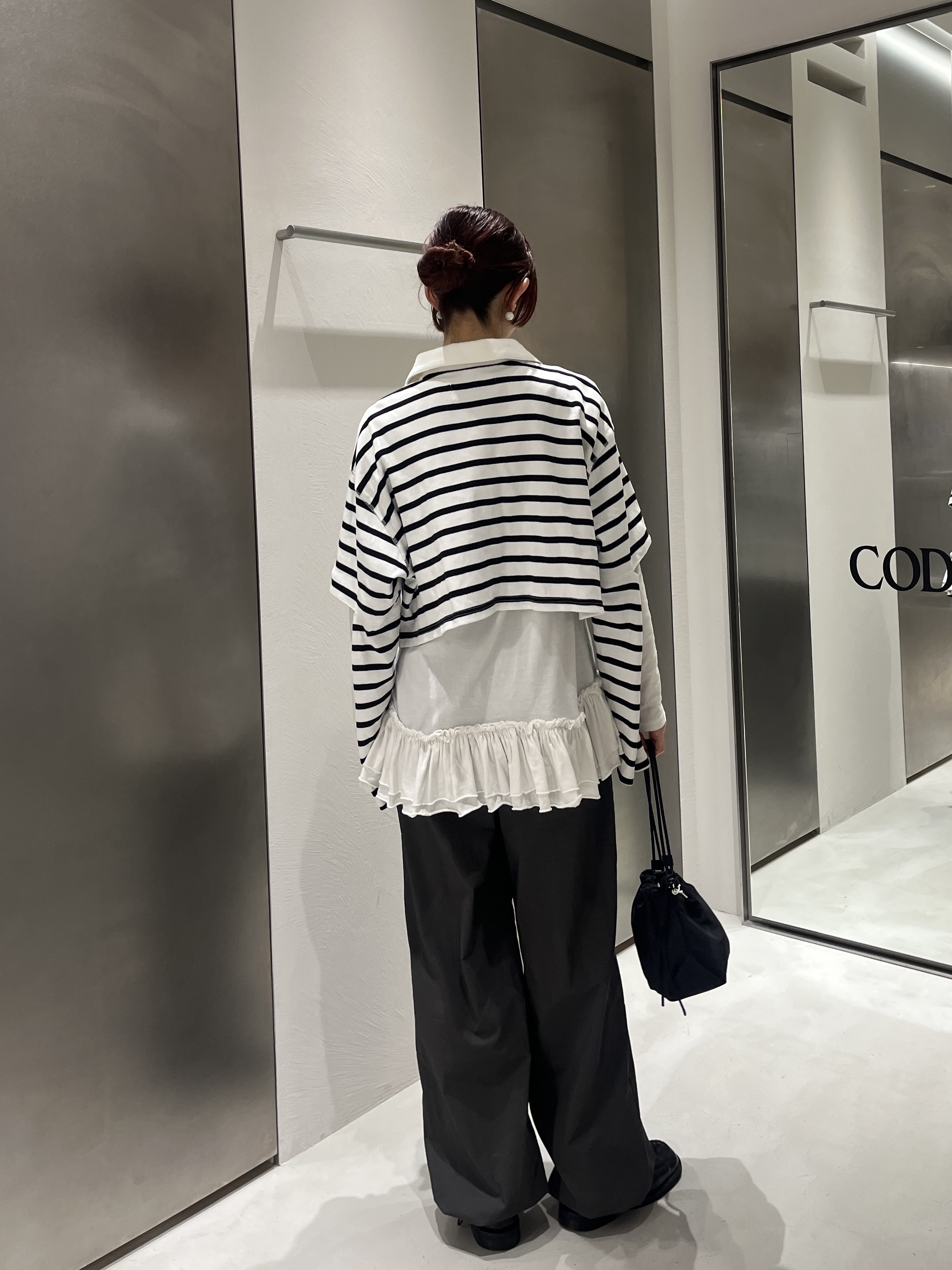 Rielさんの「CODE A｜cropped lager tee」を使ったコーディネート