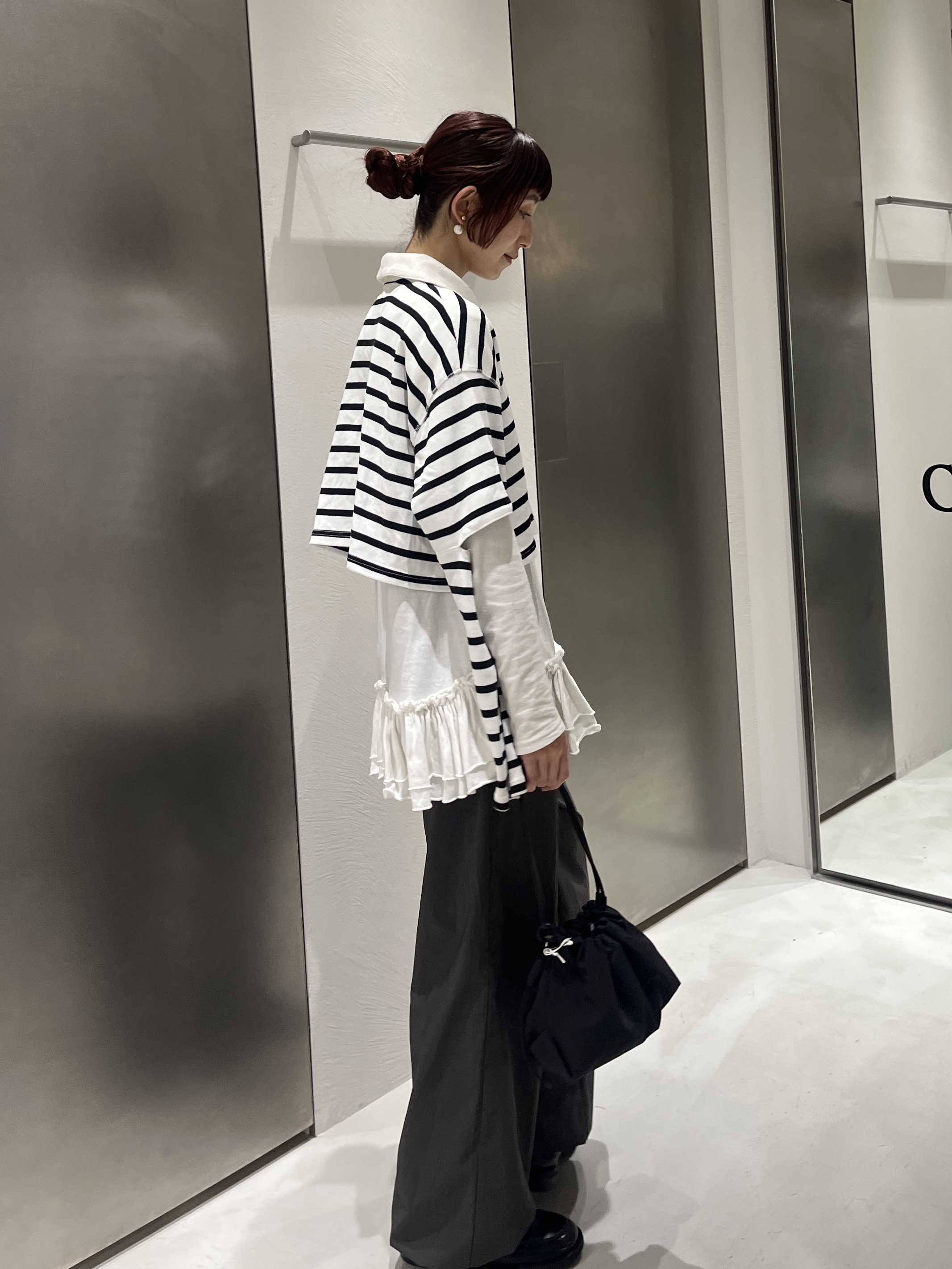 Rielさんの「CODE A｜cropped lager tee」を使ったコーディネート