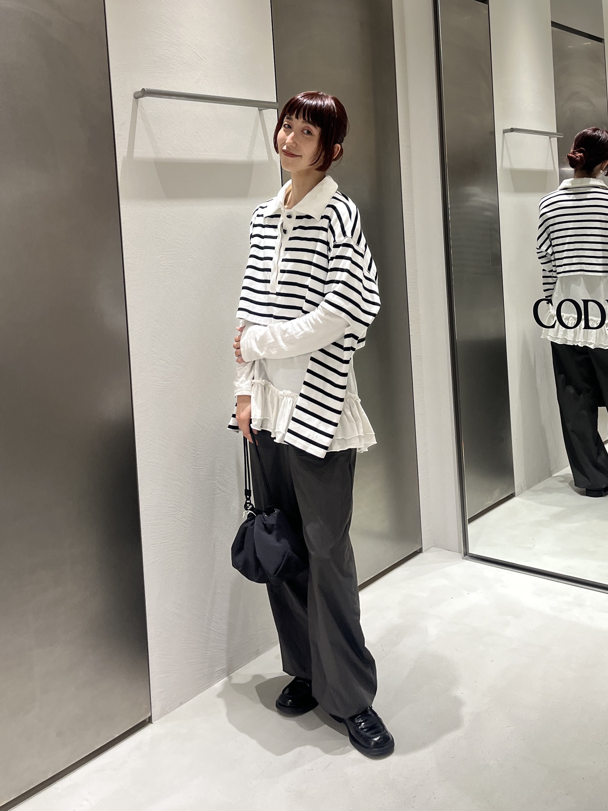 Rielさんの「CODE A｜cropped lager tee」を使ったコーディネート