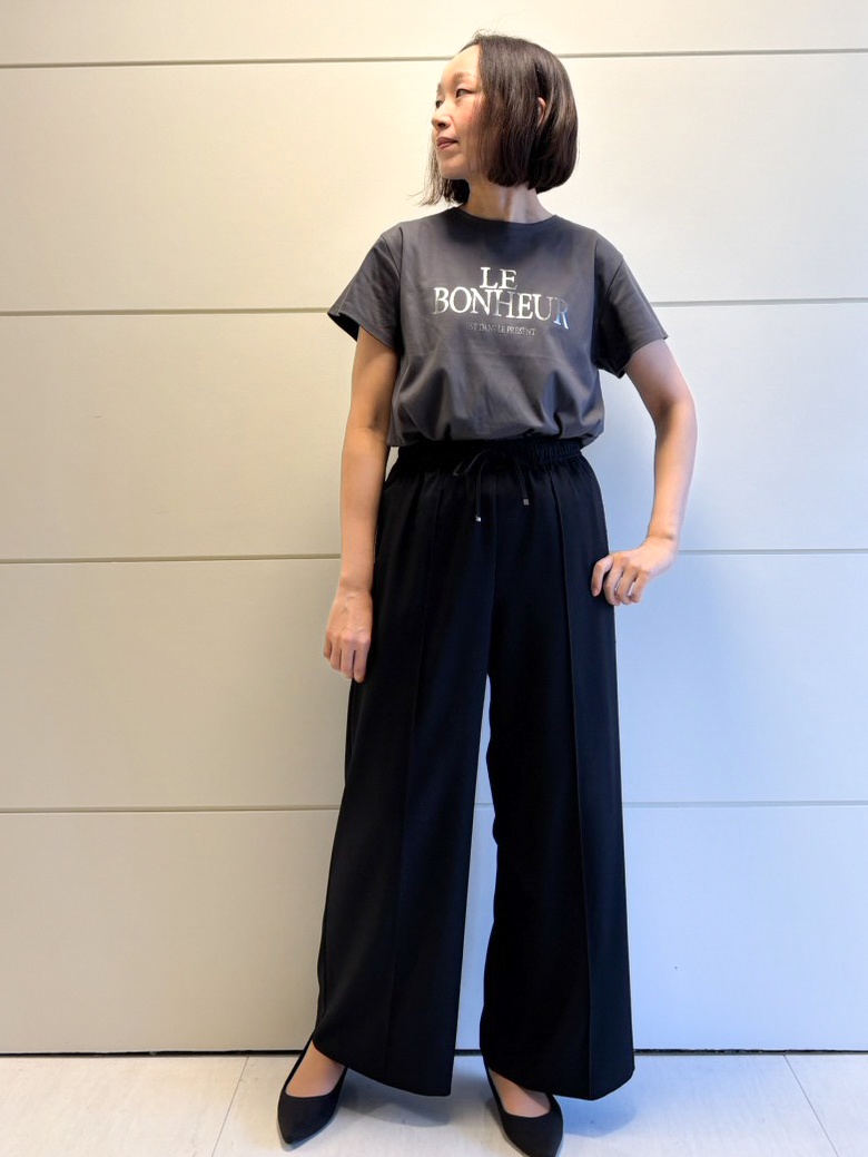 keikoさんの「COUP DE CHANCE｜【手洗い可】クロップドシャツ」を使ったコーディネート