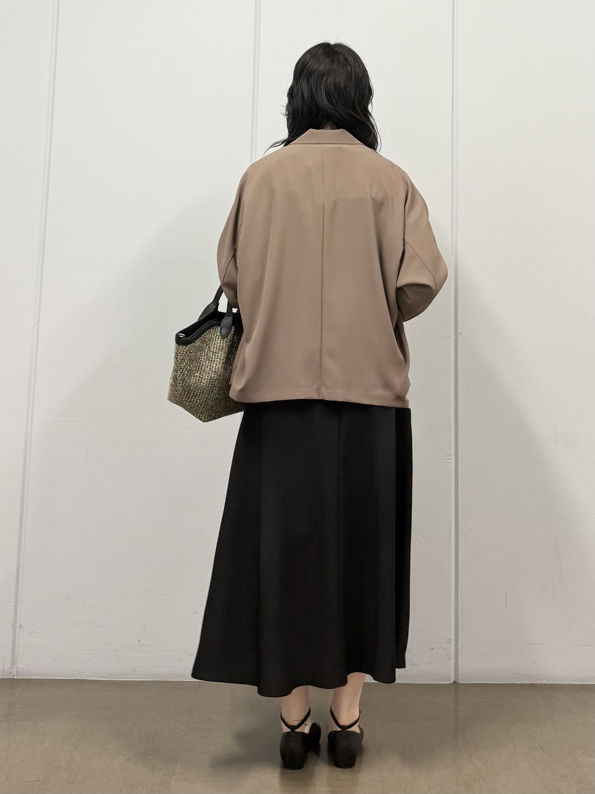 mizukiさんの「INDIVI｜【接触冷感／透湿／着る日傘】ドルマンダブルジャケット」を使ったコーディネート