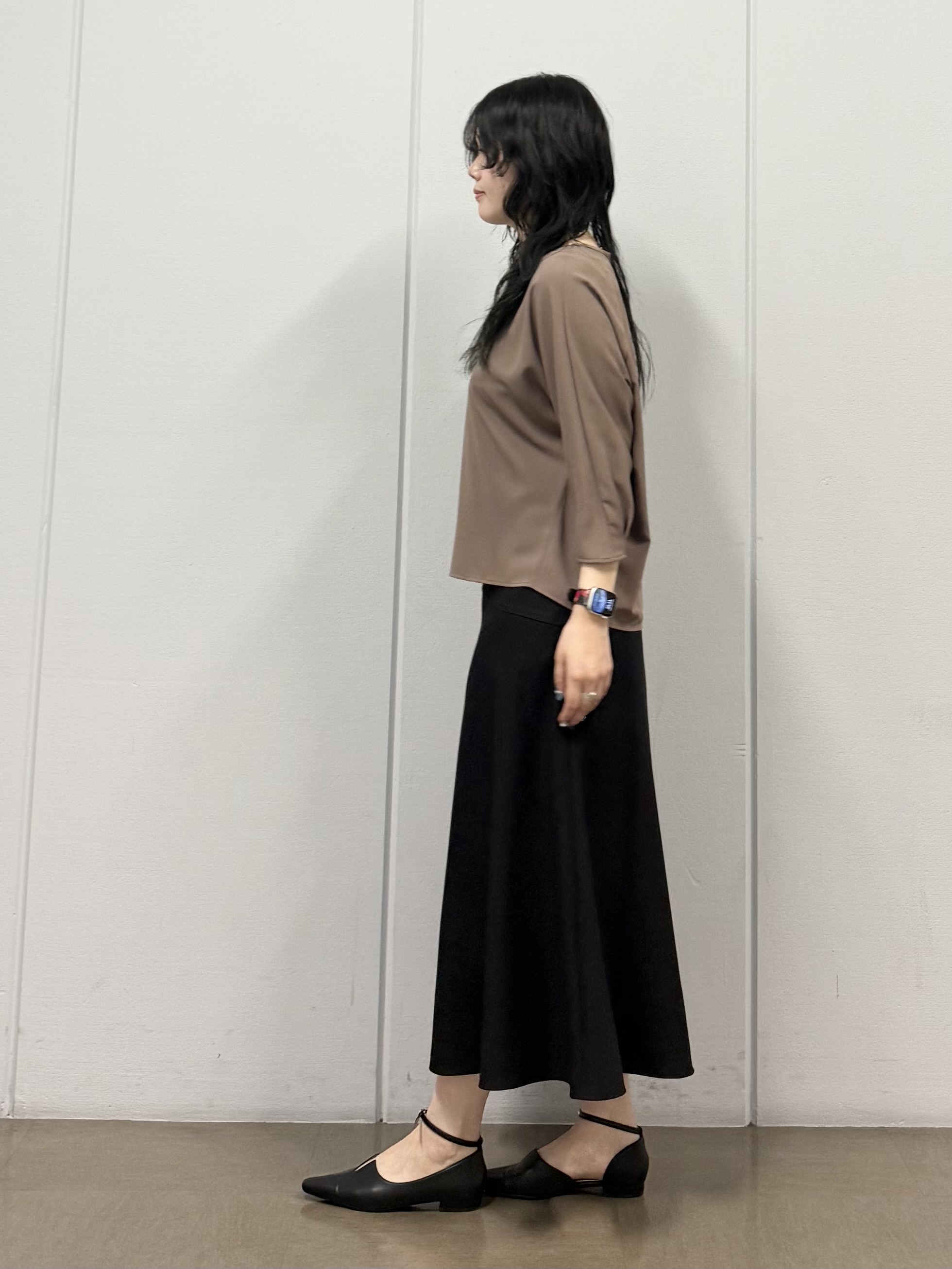 mizukiさんの「INDIVI｜【接触冷感／透湿／着る日傘】ドルマンダブルジャケット」を使ったコーディネート