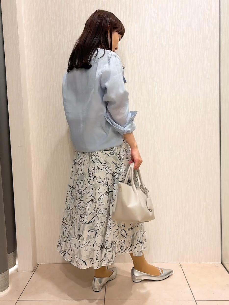 SAHOさんの「UNTITLED｜【古畑星夏さん着用/接触冷感】ドライタッチシャツ」を使ったコーディネート