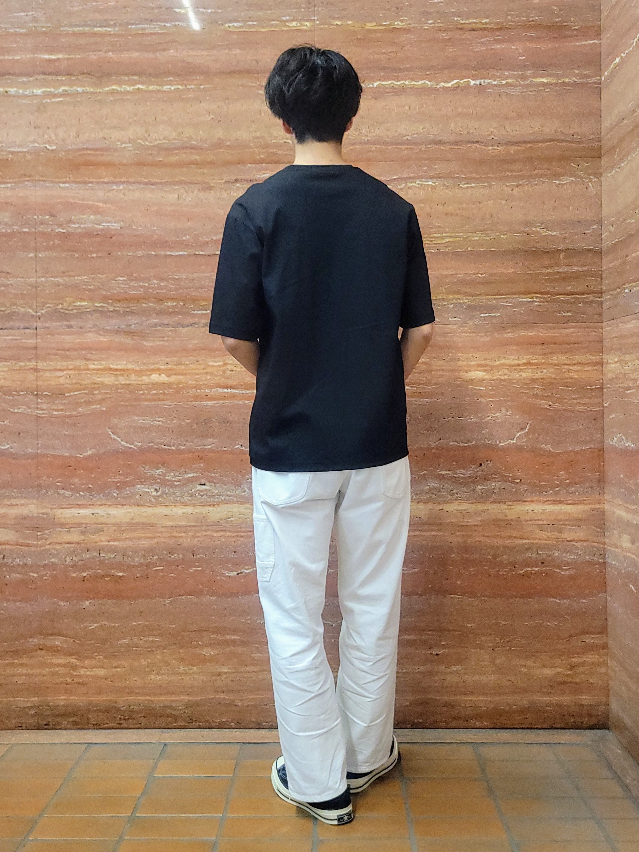 piroyaさんの「TAKEO KIKUCHI｜【BOWLER HAT LABEL】アイスクリアコットン ワンストローク 半袖Tシャツ」を使ったコーディネート