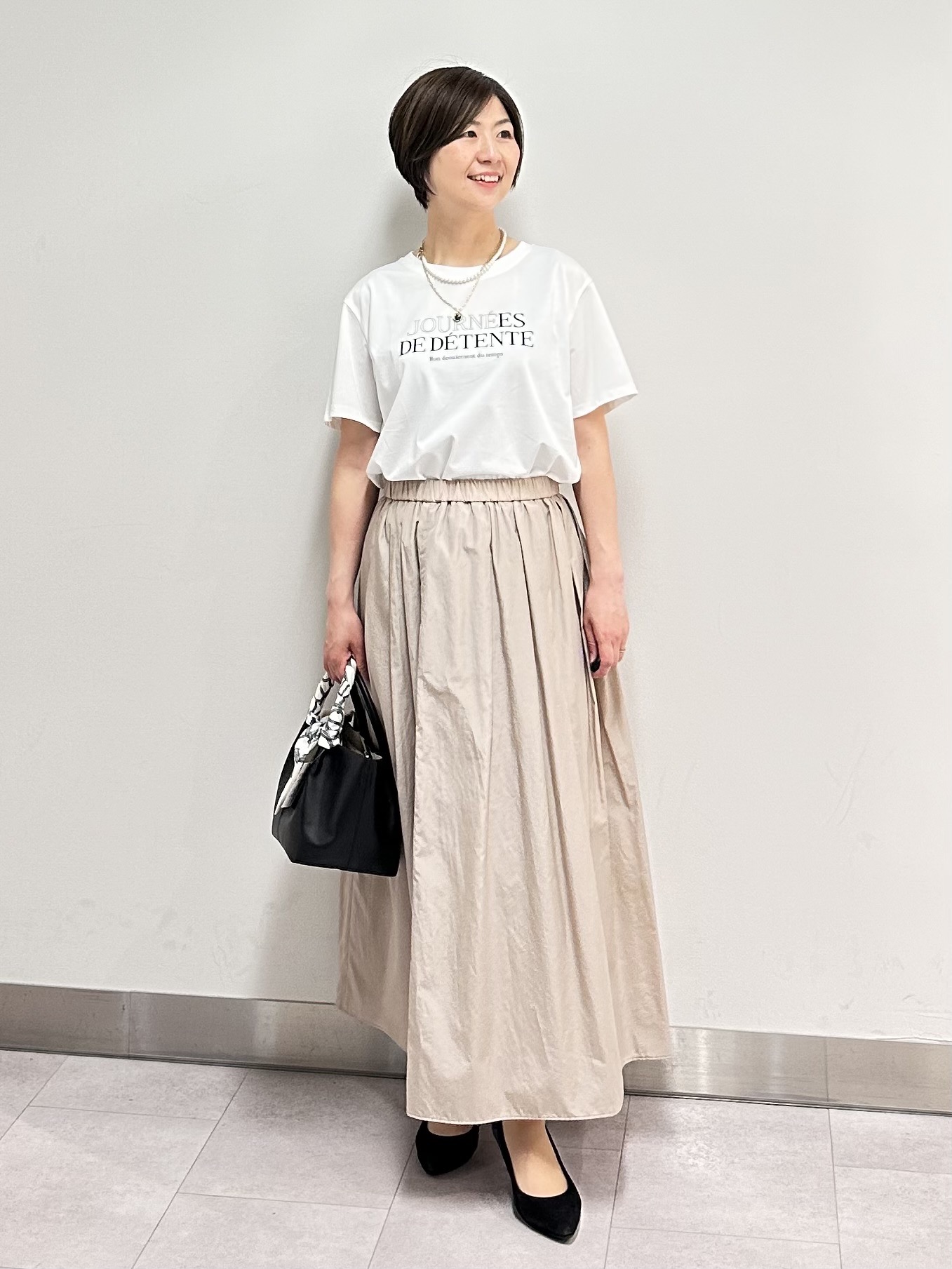 みなこさんの「UNTITLED｜【ロゴ/プリント】グラフィックTシャツ」を使ったコーディネート