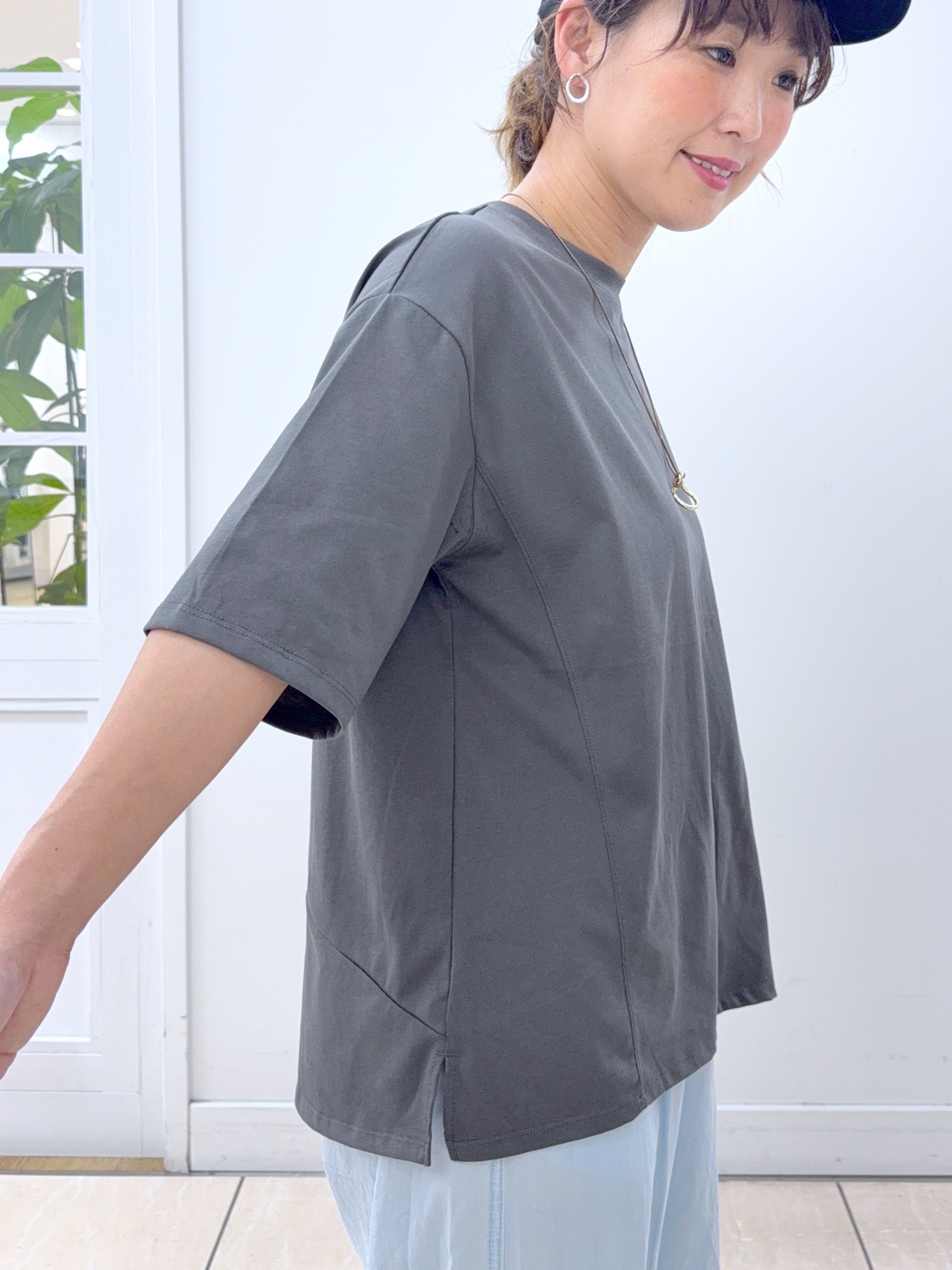 Osawaさんの「Dessin｜【ユニセックス】ロングブリムキャップ」を使ったコーディネート