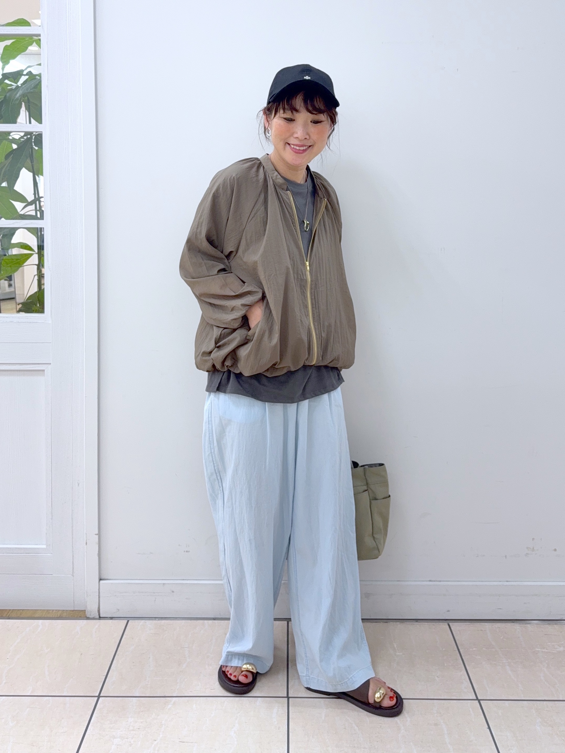 Osawaさんの「Dessin｜【ユニセックス】ロングブリムキャップ」を使ったコーディネート