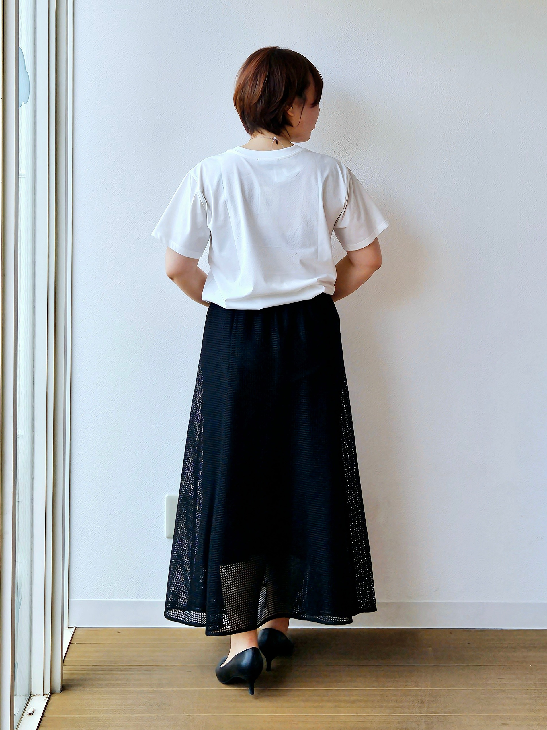 やじまさんの「UNTITLED｜【古畑星夏さん着用/ロゴ/プリント】グラフィックTシャツ」を使ったコーディネート