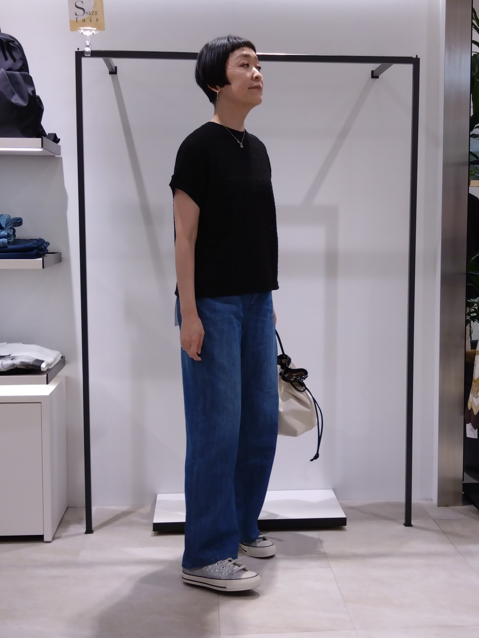 まちこさんの「UNTITLED｜【Healthy DENIM】BreezyP．PepperM－Easy」を使ったコーディネート