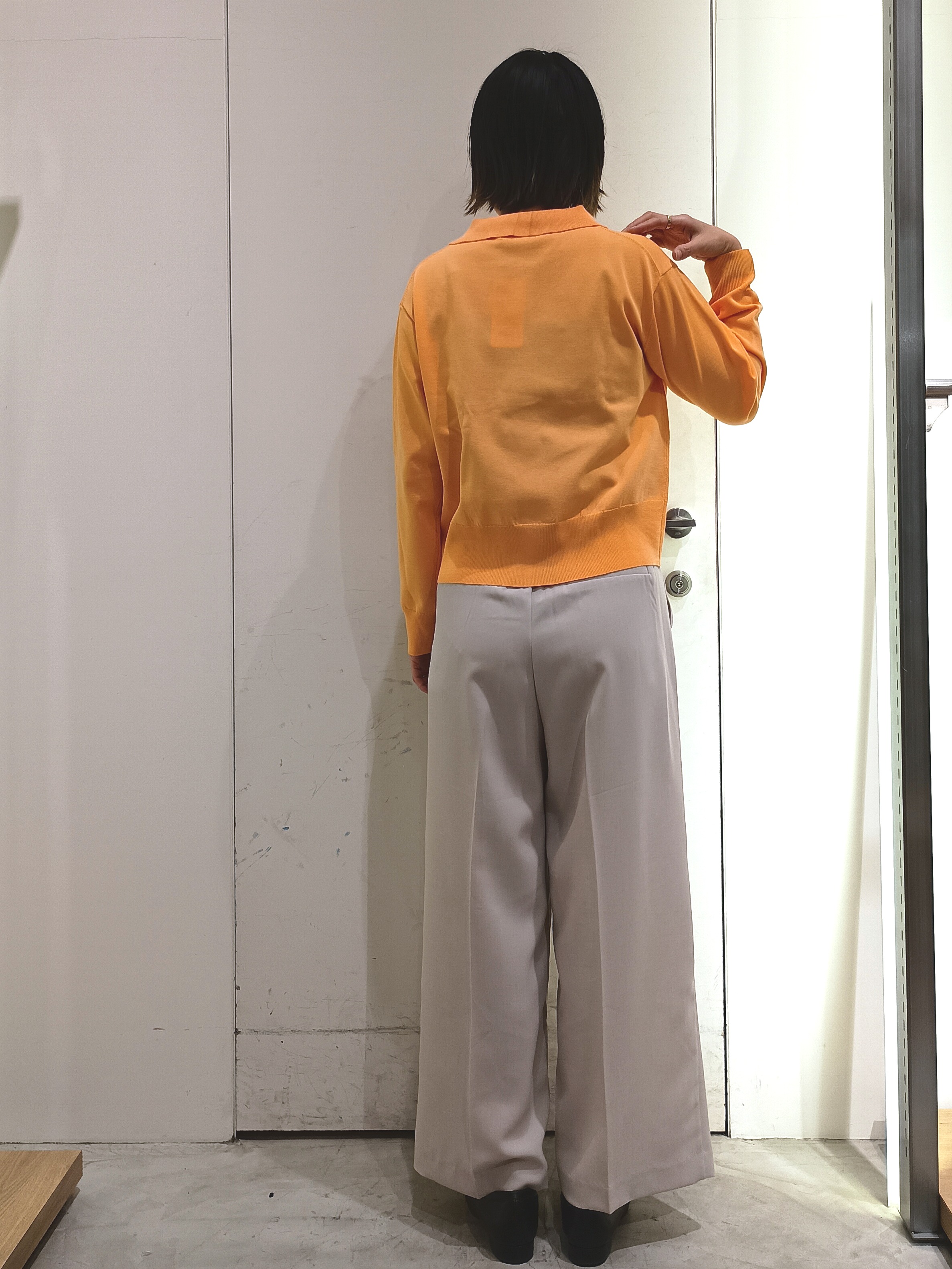 shinkoさんの「OPAQUE.CLIP｜ポロ衿ニットカーディガン【洗濯機OK】」を使ったコーディネート