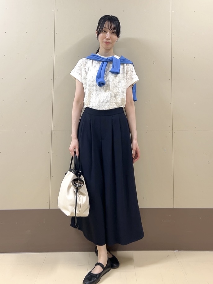 sechiさんの「UNTITLED｜【洗える／シアー】ミニヨンレースプルオーバー」を使ったコーディネート