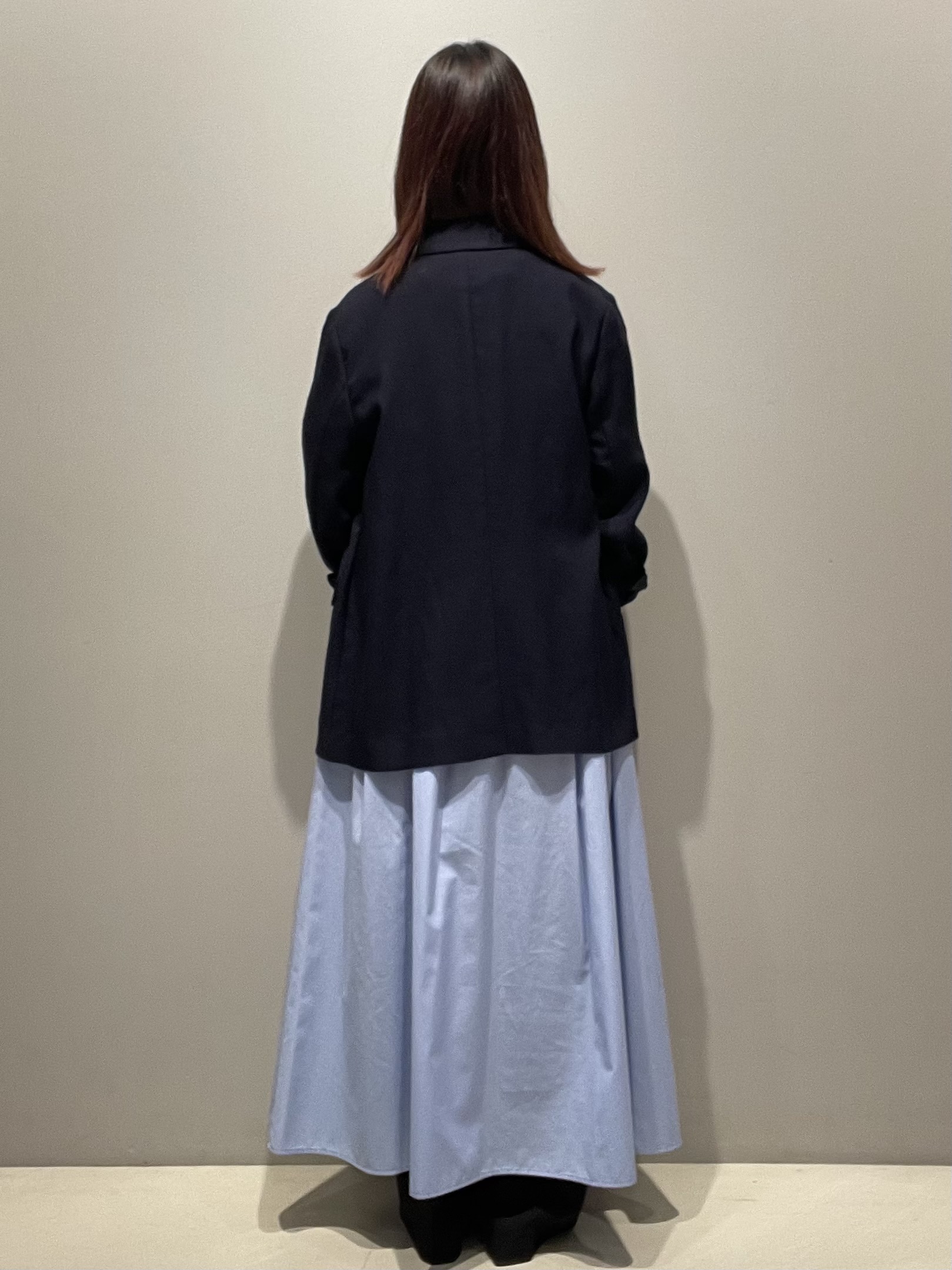mikiさんの「OPAQUE.CLIP｜【UV／接触冷感】ダブルブレストジャケット《防シワ加工／洗える》」を使ったコーディネート