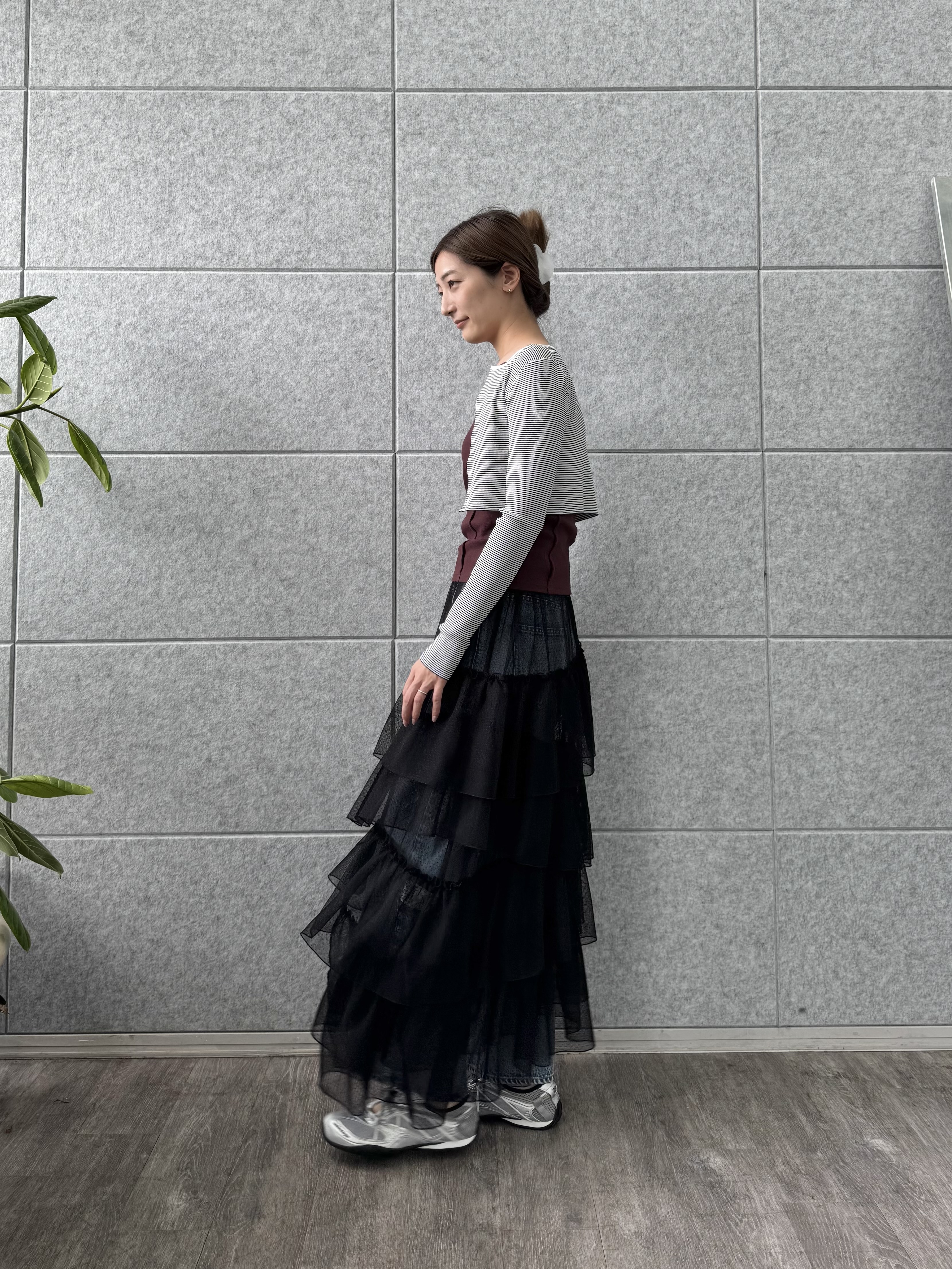 uchi__yamaさんの「CODE A｜【Cup-in】edge line camisole」を使ったコーディネート