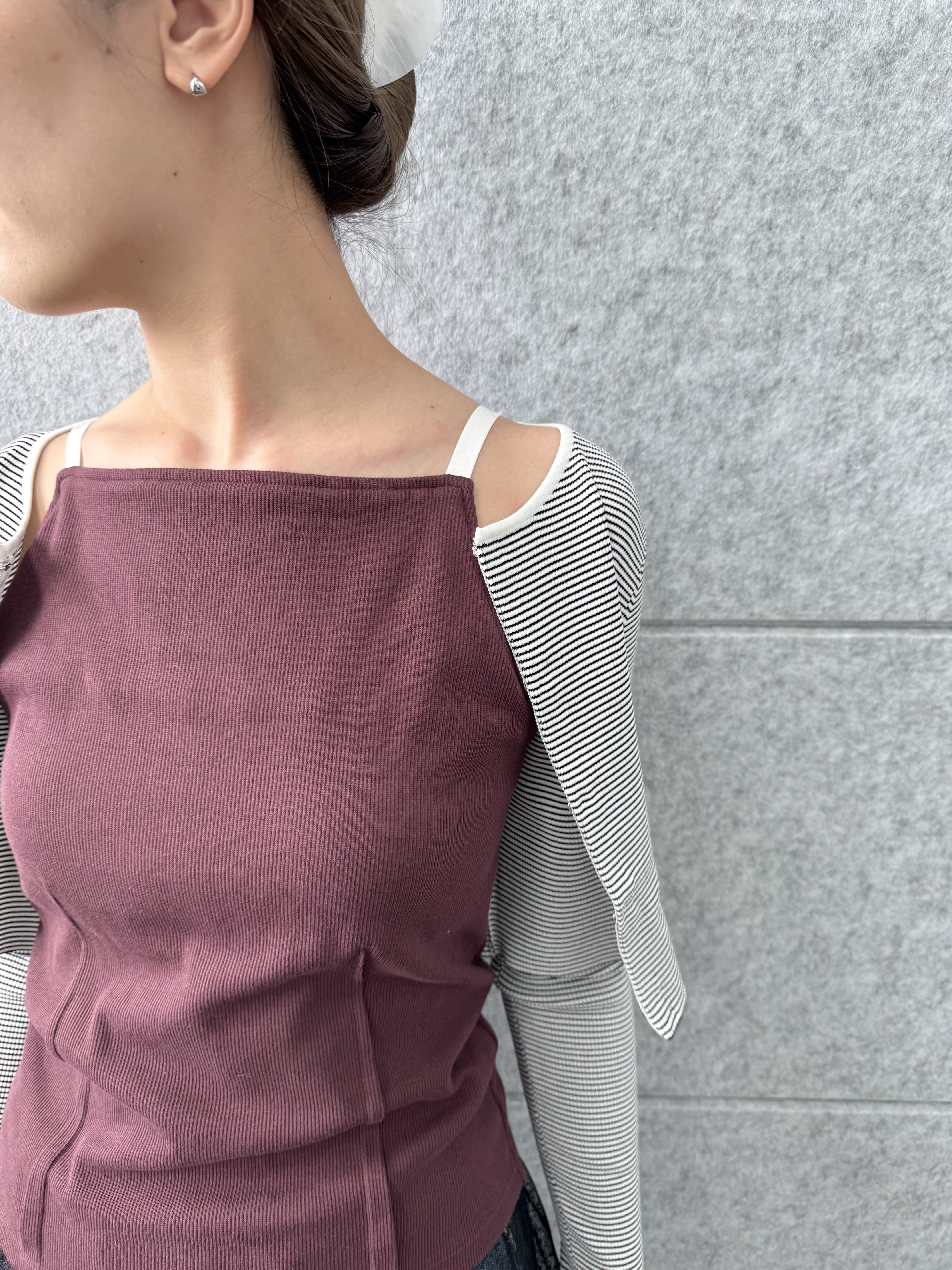 uchi__yamaさんの「CODE A｜【Cup-in】edge line camisole」を使ったコーディネート
