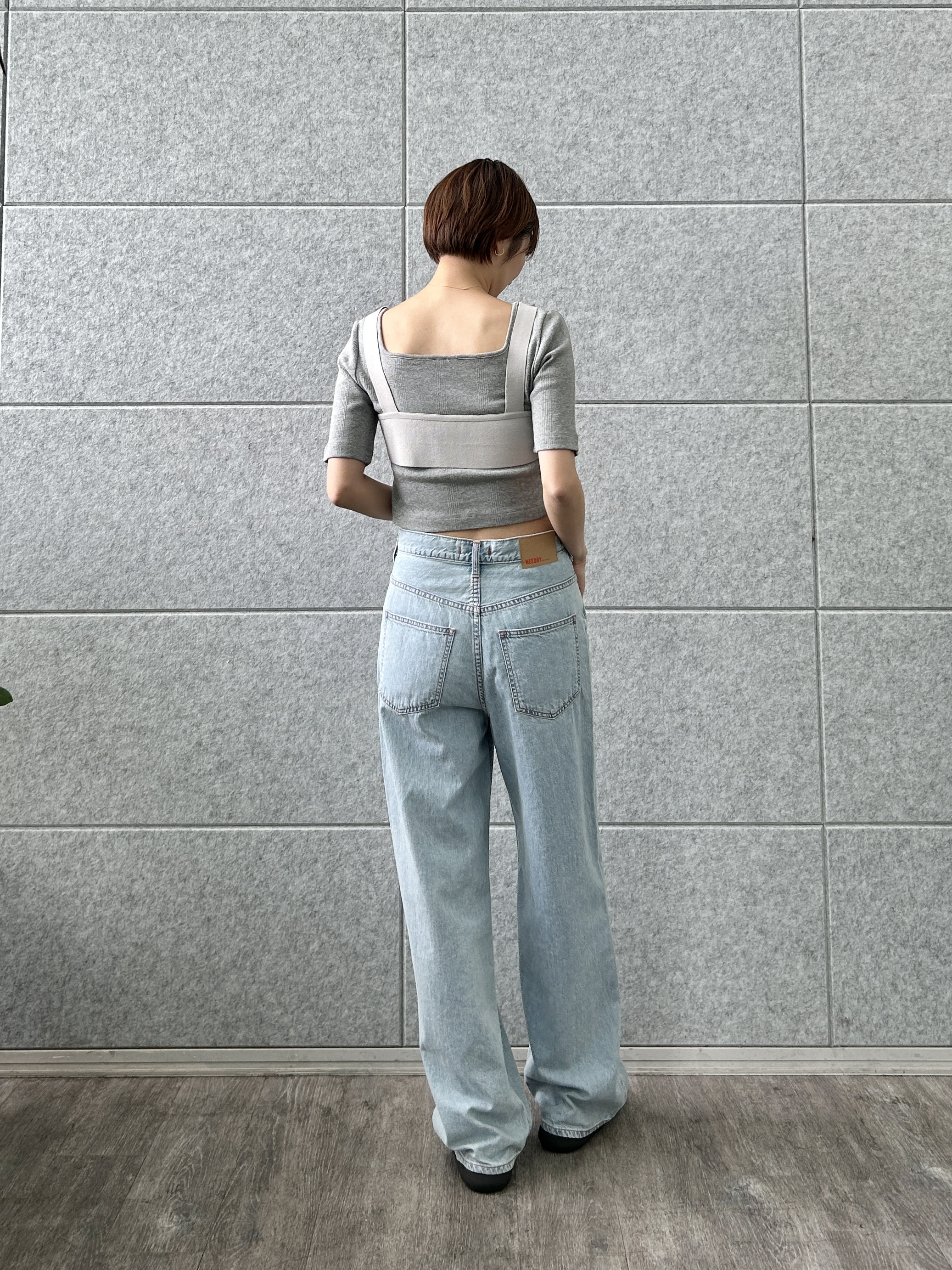 harunaさんの「CODE A｜knit bra」を使ったコーディネート