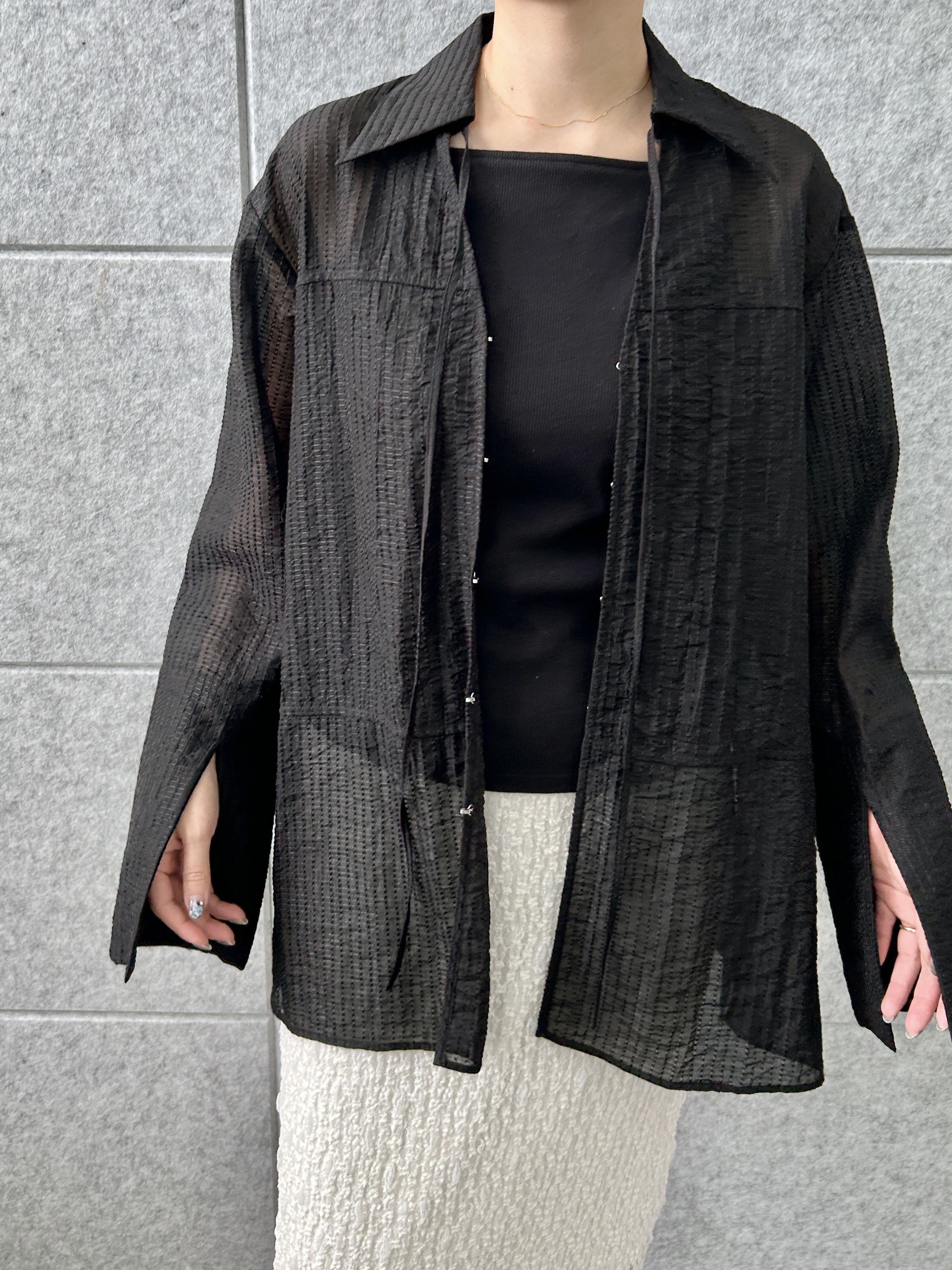 harunaさんの「CODE A｜【Cup-in】edge line camisole」を使ったコーディネート