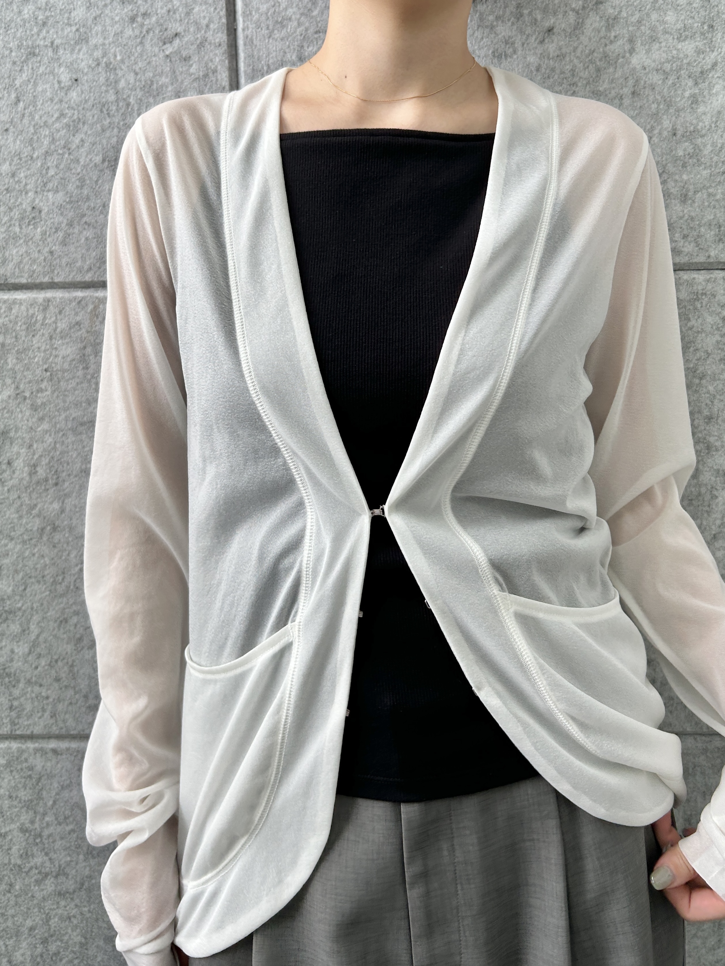 harunaさんの「CODE A｜sheer code easy pants」を使ったコーディネート