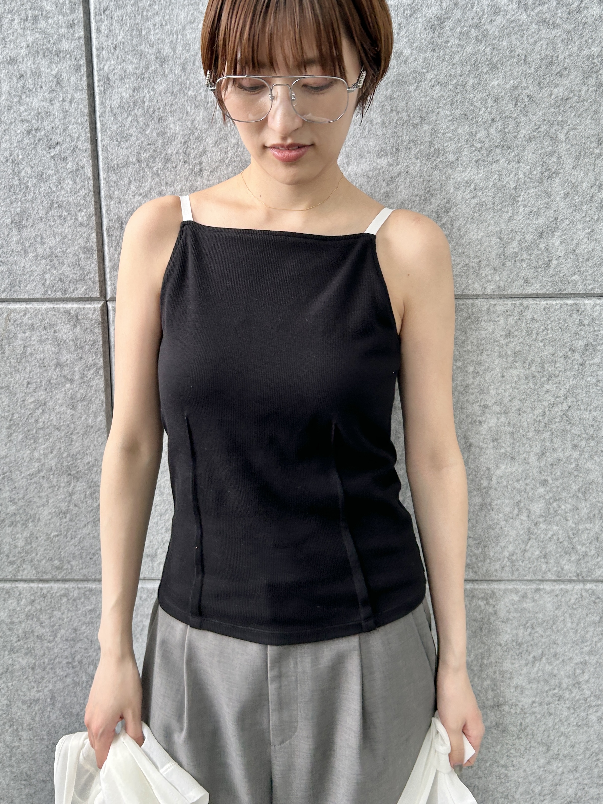 harunaさんの「CODE A｜sheer code easy pants」を使ったコーディネート