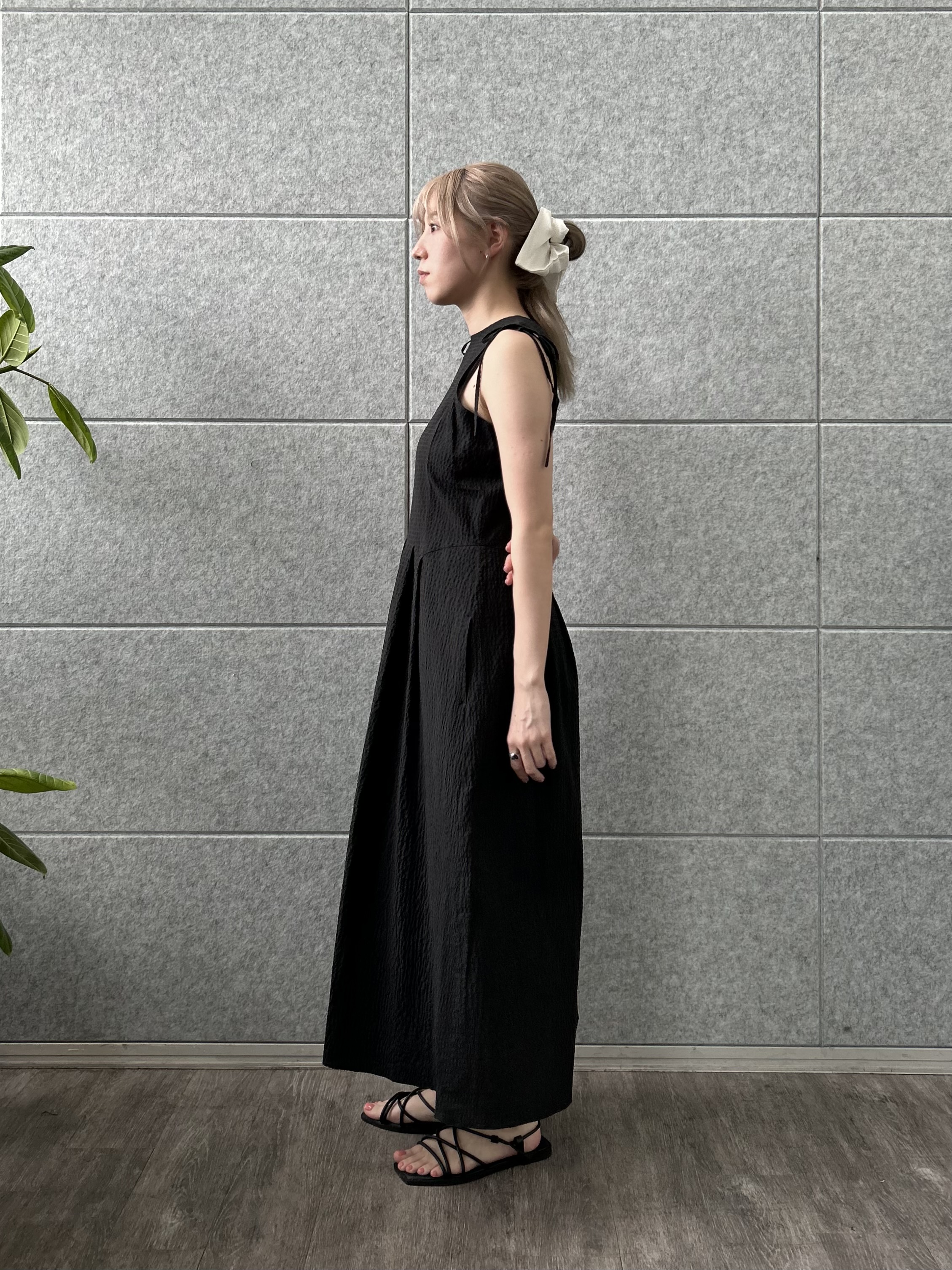 honoka Aさんの「CODE A｜shoulder ribbon dress」を使ったコーディネート