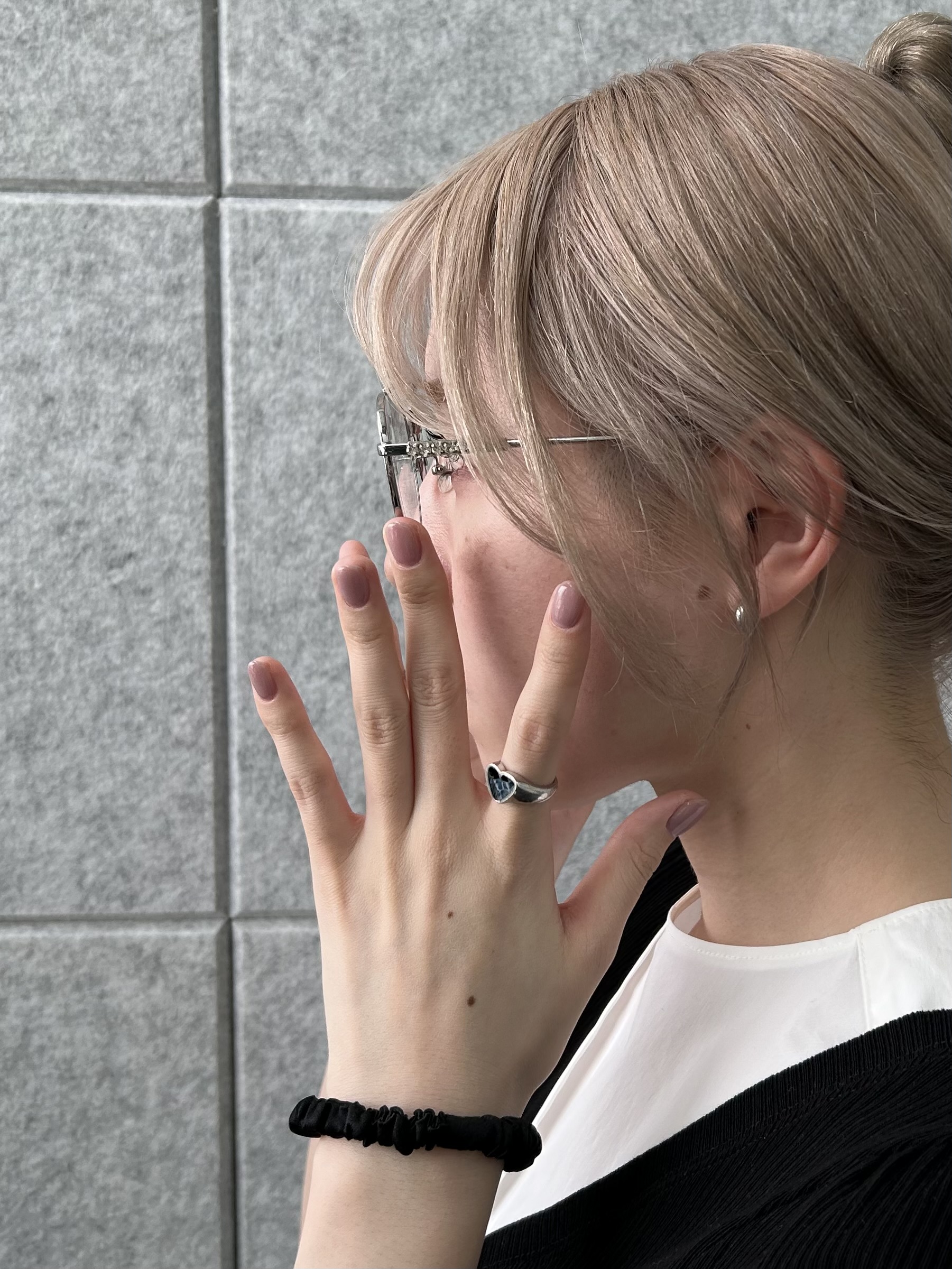 honoka Aさんの「CODE A｜M everyday rib button tee」を使ったコーディネート