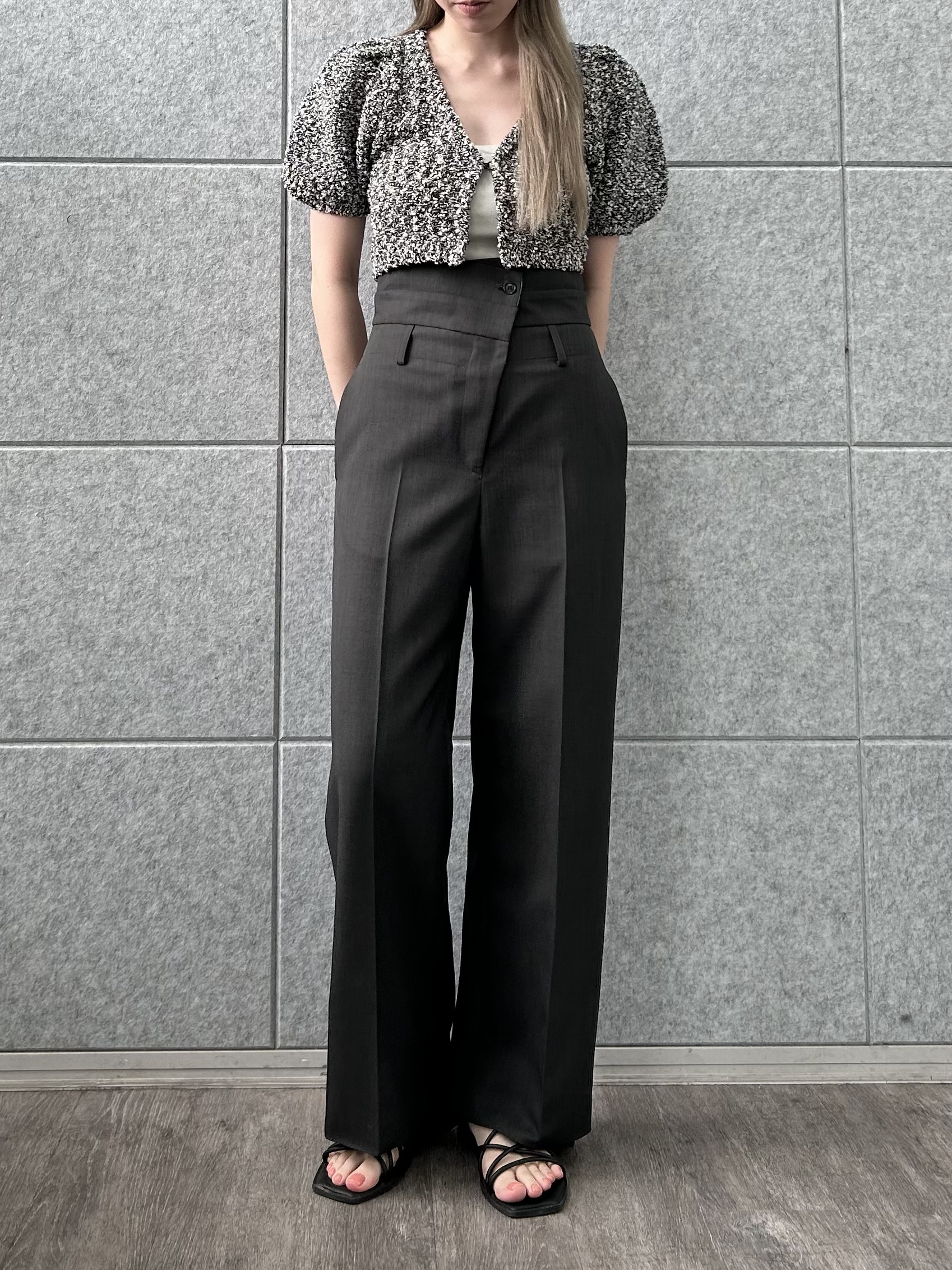 honoka Aさんの「CODE A｜cloudy puff cardigan」を使ったコーディネート