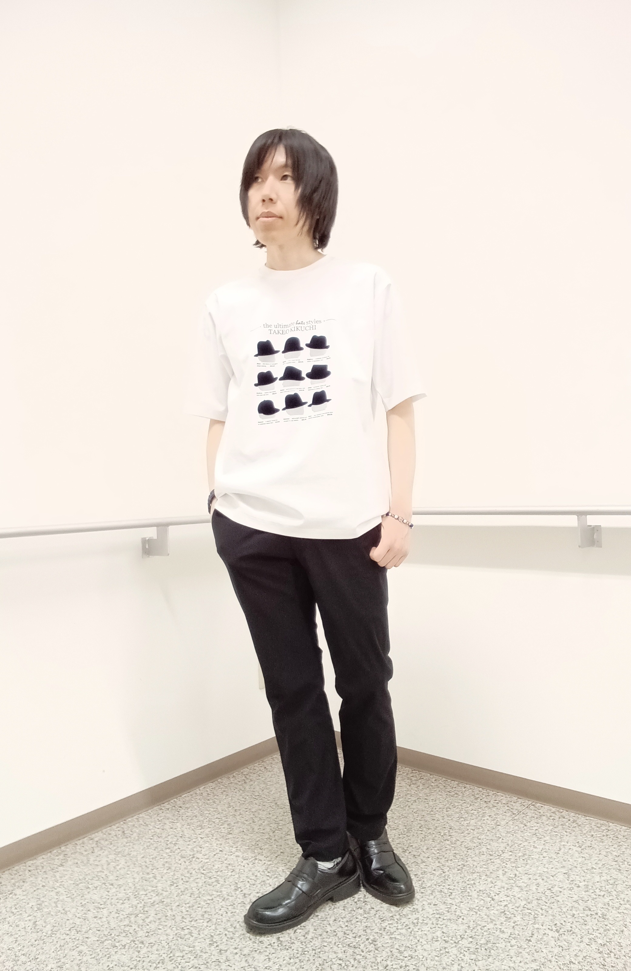 moritaさんの「TAKEO KIKUCHI｜【抗菌防臭】COOL DOTS（R）ドビープリント ジャケット」を使ったコーディネート