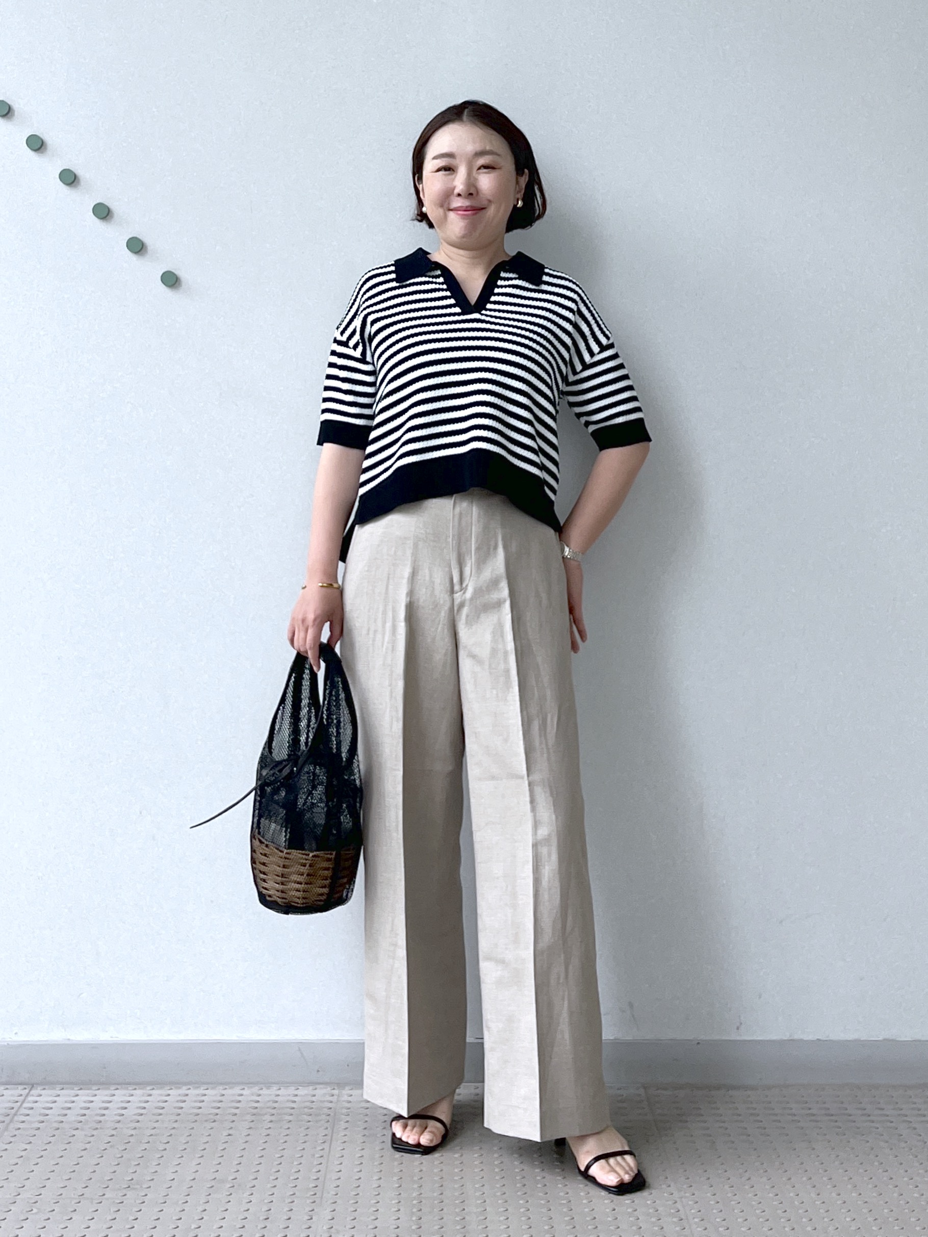 Soeさんの「DRESSTERIOR｜【otonaMUSE5月号掲載】スキニーベルトサンダル」を使ったコーディネート