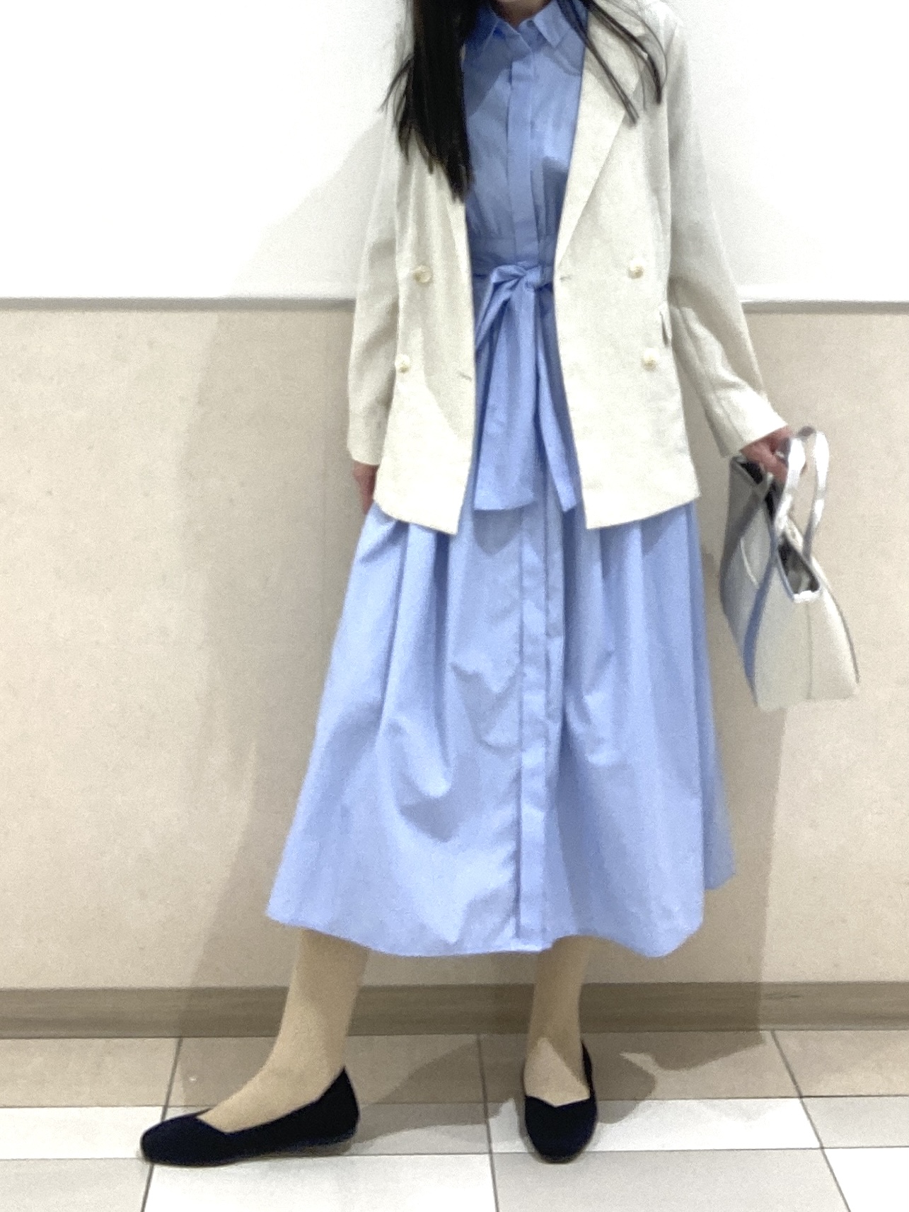 わかさんの「index｜【UV／接触冷感】ダブルブレストジャケット《防シワ加工／洗える》」を使ったコーディネート