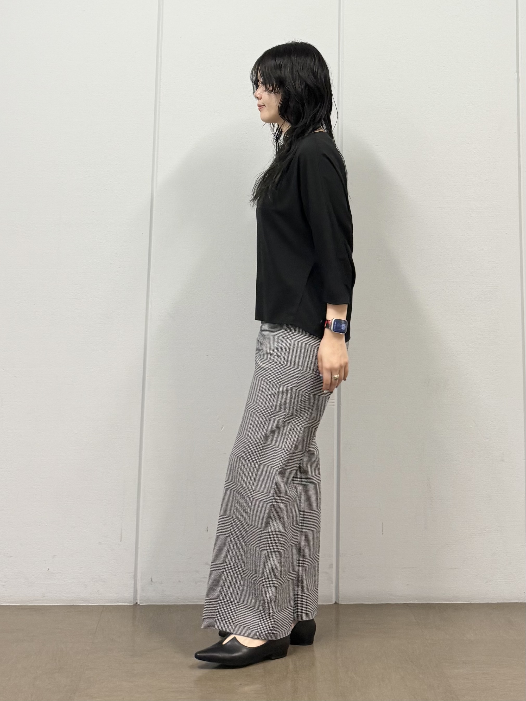 mizukiさんの「INDIVI｜【接触冷感／透湿／着る日傘】颯爽ジレジャケット」を使ったコーディネート