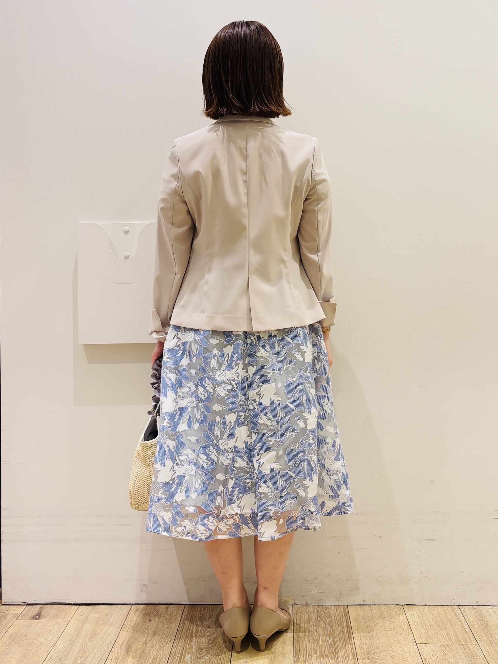 YUKOさんの「index｜【接触冷感／吸水速乾】セットアップ対応ストレッチテーラードジャケット《イージーアイロン／洗濯機OK／」を使ったコーディネート