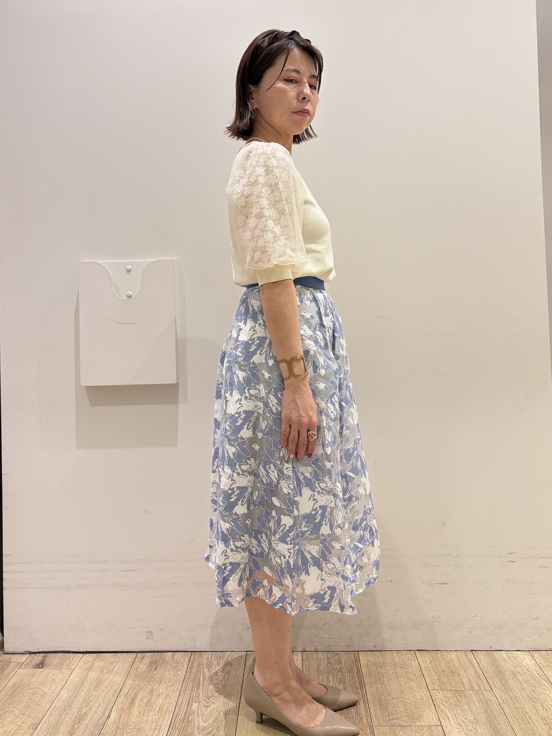 YUKOさんの「index｜【接触冷感／吸水速乾】セットアップ対応ストレッチテーラードジャケット《イージーアイロン／洗濯機OK／」を使ったコーディネート