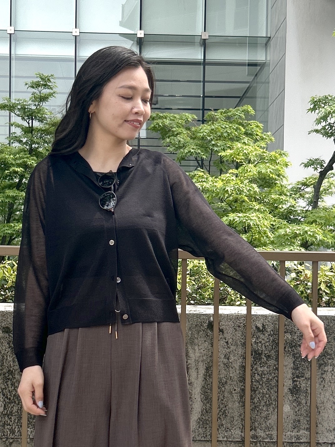 Kaiさんの「Dessin｜お守りカーディガン -ウォッシャブル-」を使ったコーディネート