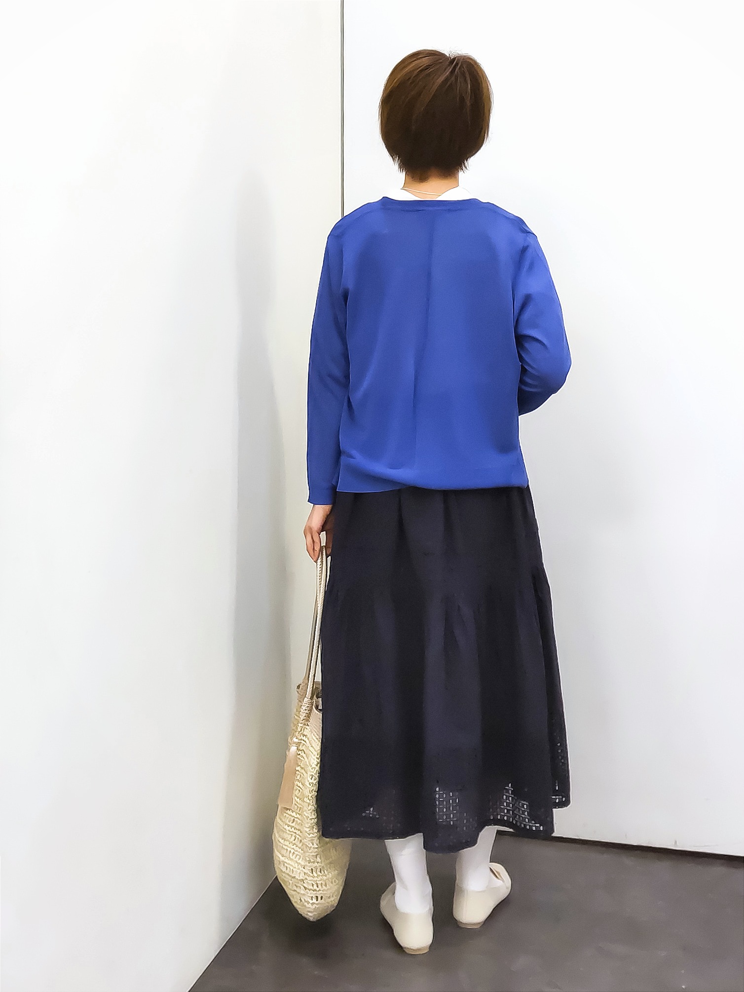 やまちゃんさんの「grove｜高評価！【UVカット】ベーシックショートカーディガン」を使ったコーディネート