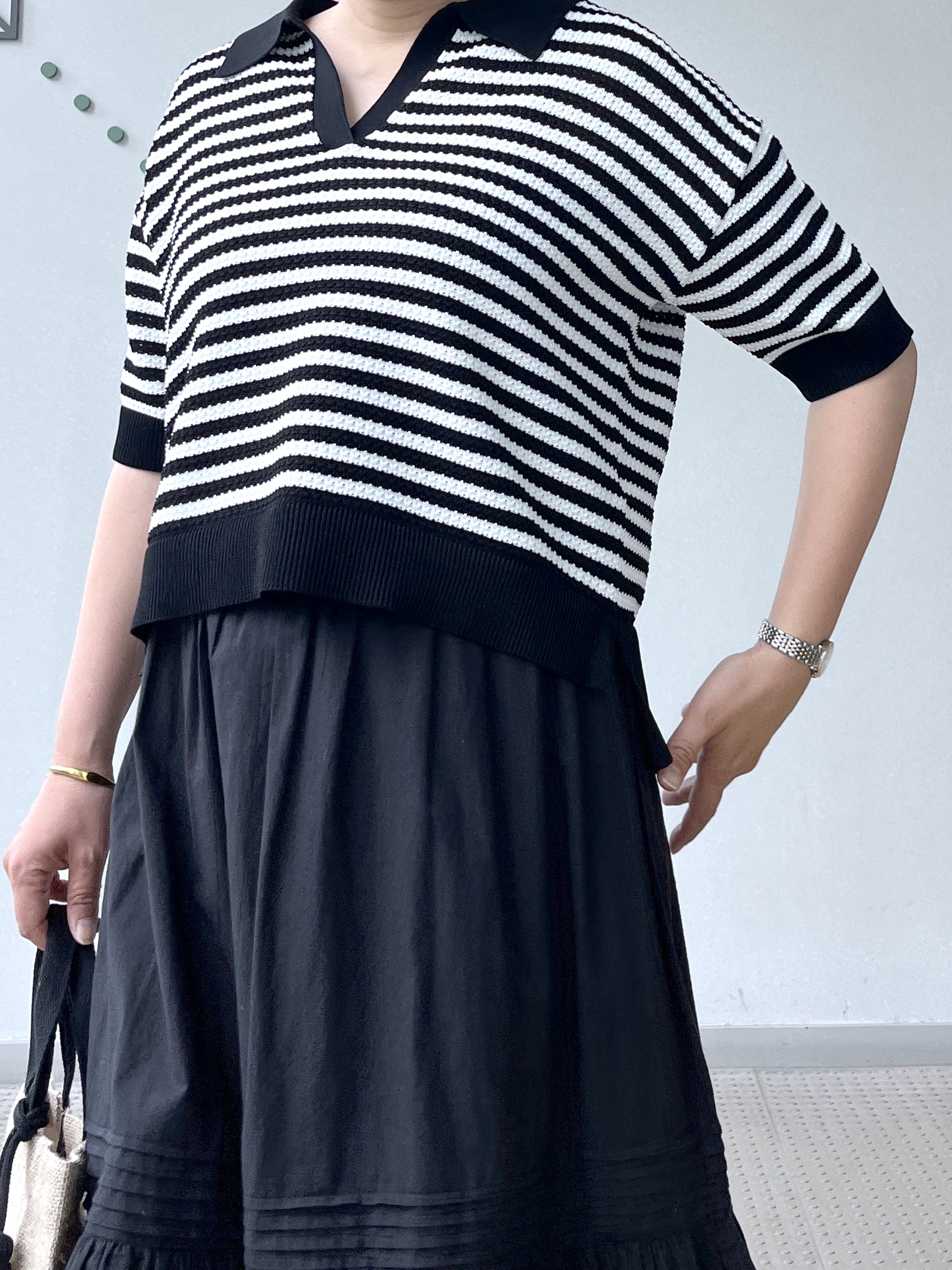 Soeさんの「DRESSTERIOR｜ウォッシャブルエンブロイダリースカート」を使ったコーディネート