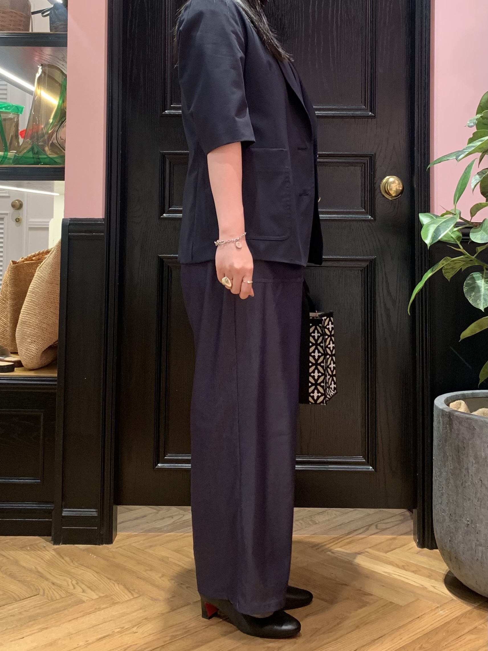 SAKAIさんの「DRESSTERIOR｜【接触冷感/セットアップ可】 2WAYストレッチスリークオータージャケット」を使ったコーディネート