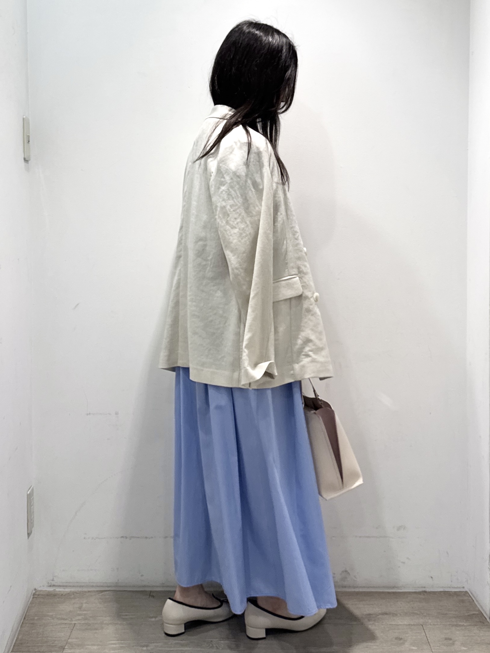 yuicciさんの「OPAQUE.CLIP｜リボンベルト付きシャツワンピース【洗濯機OK／防シワ加工】」を使ったコーディネート