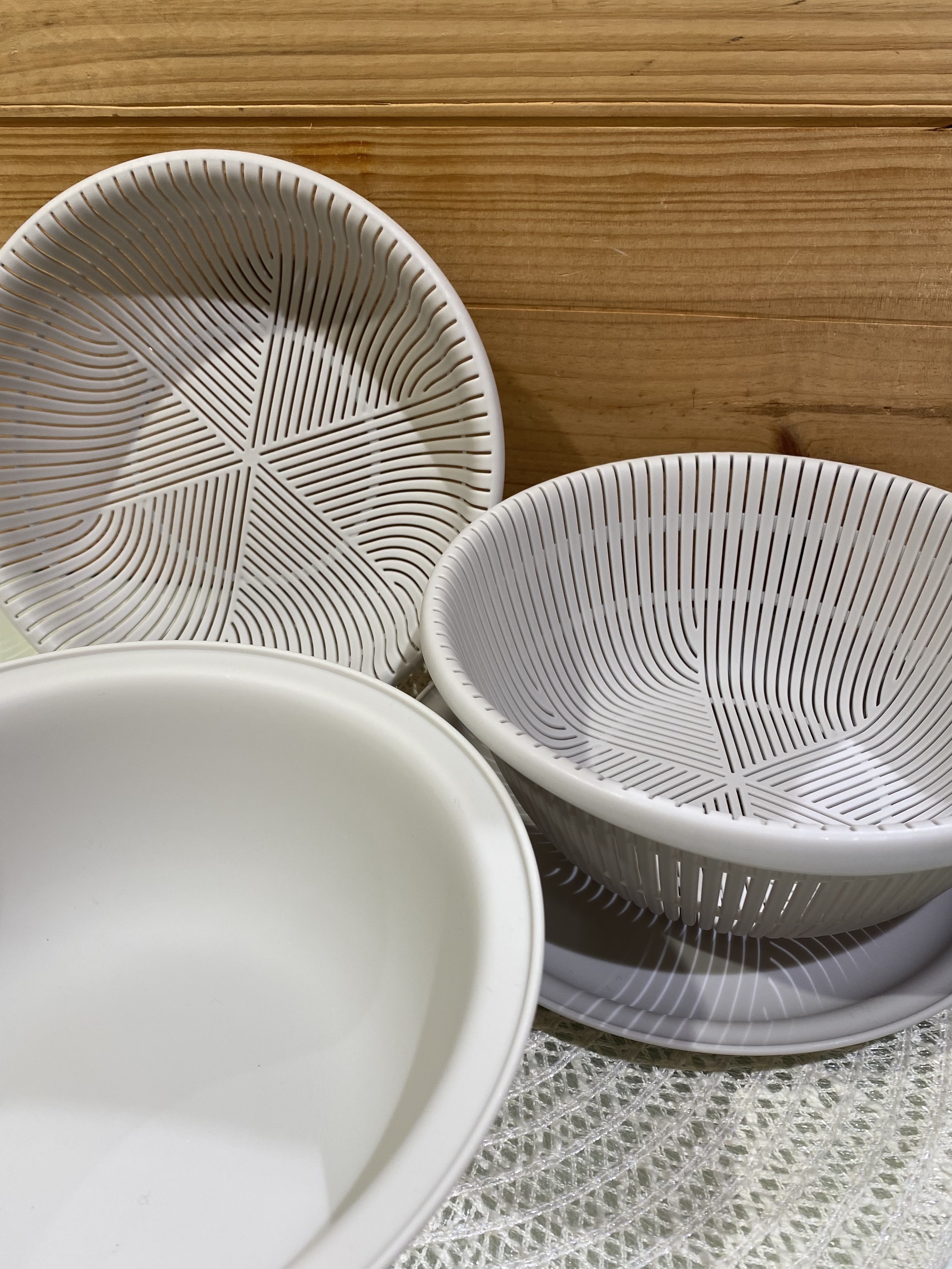 HARUさんの「212 KITCHEN STORE｜きほんの道具 ザルボウル４点セット 18cm DGY ＜marna  マーナ＞」を使ったコーディネート
