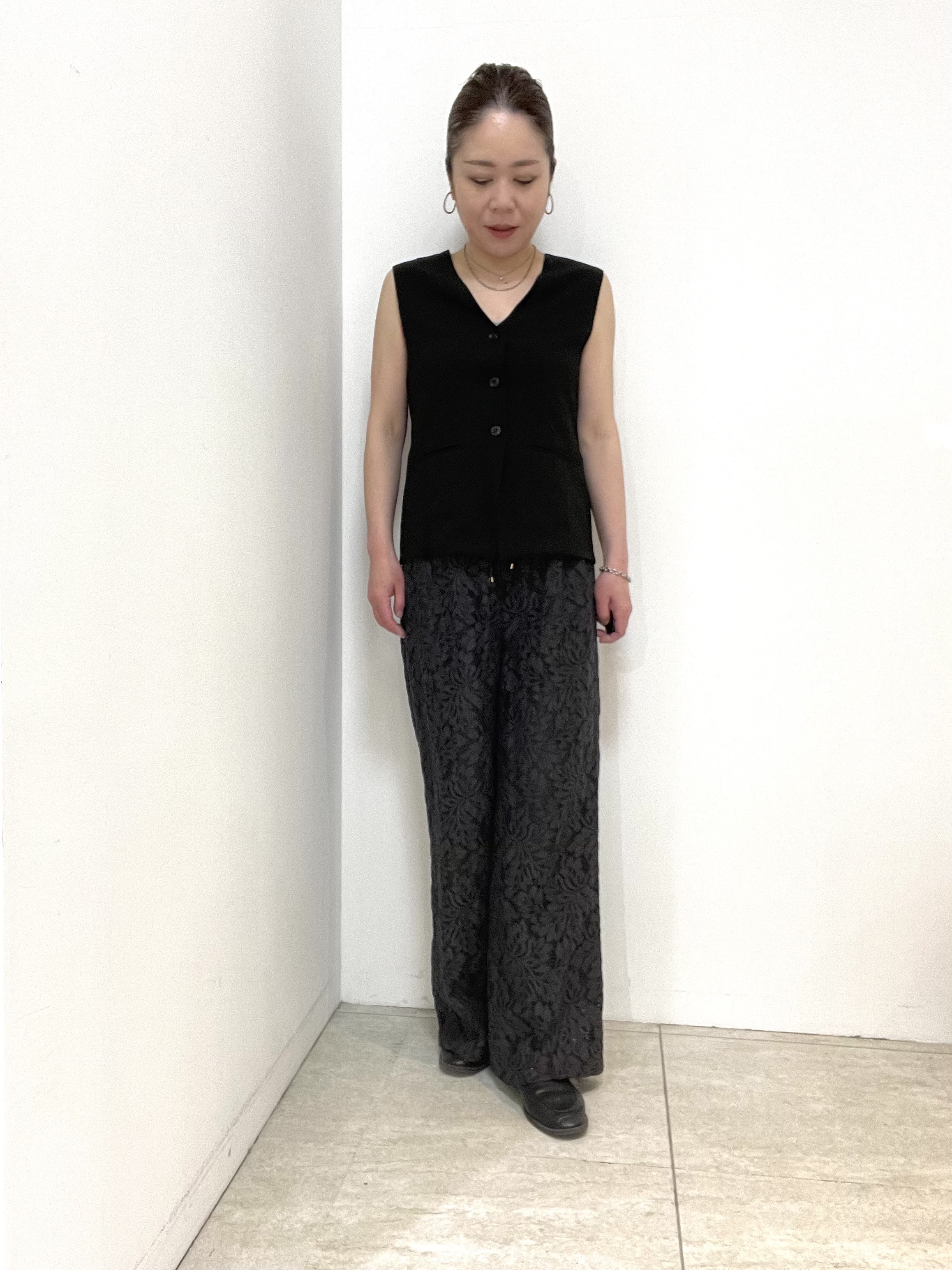 Wachiさんの「UNTITLED｜◆【セットアップ可/接触冷感/通気性】ドライシアーダブルジャケット」を使ったコーディネート
