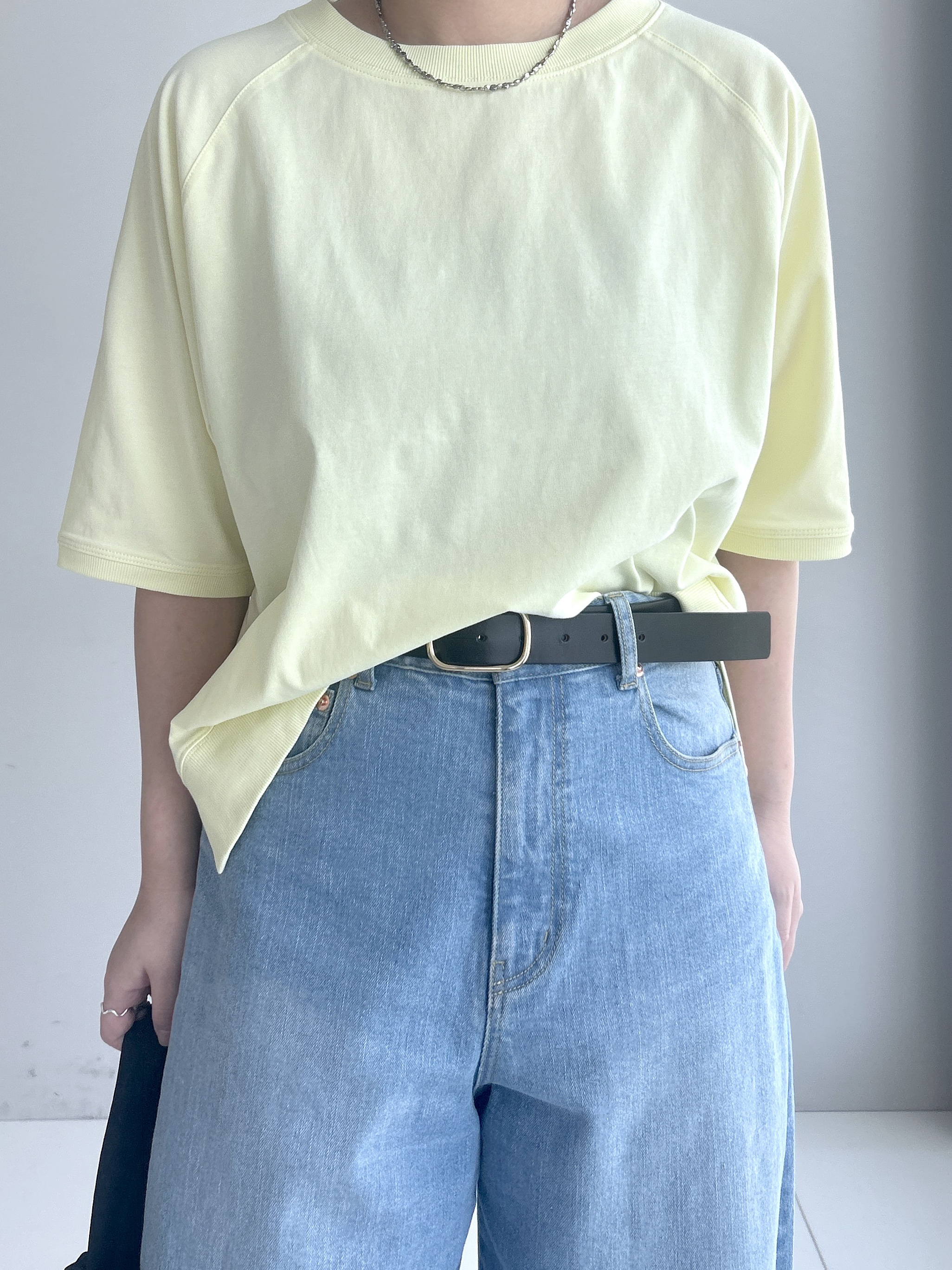 Hirokaさんの「Dessin｜【UVカット/接触冷感】フォルムカットソー5分袖」を使ったコーディネート