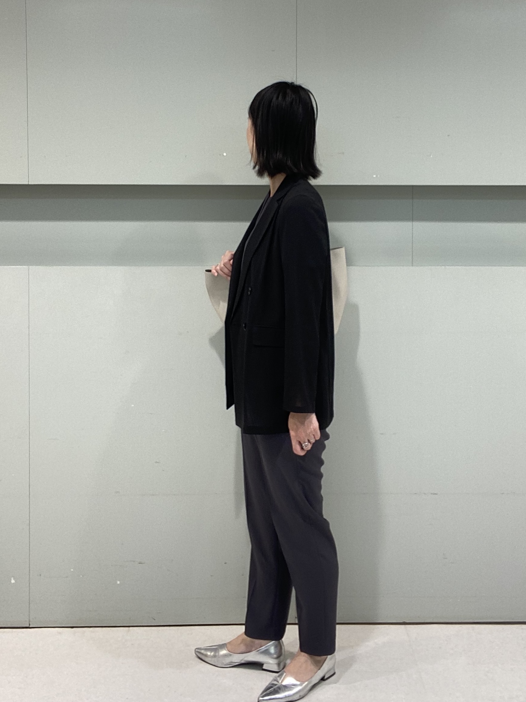 hitomiさんの「UNTITLED｜◆【セットアップ可/接触冷感/通気性】ドライシアーダブルジャケット」を使ったコーディネート