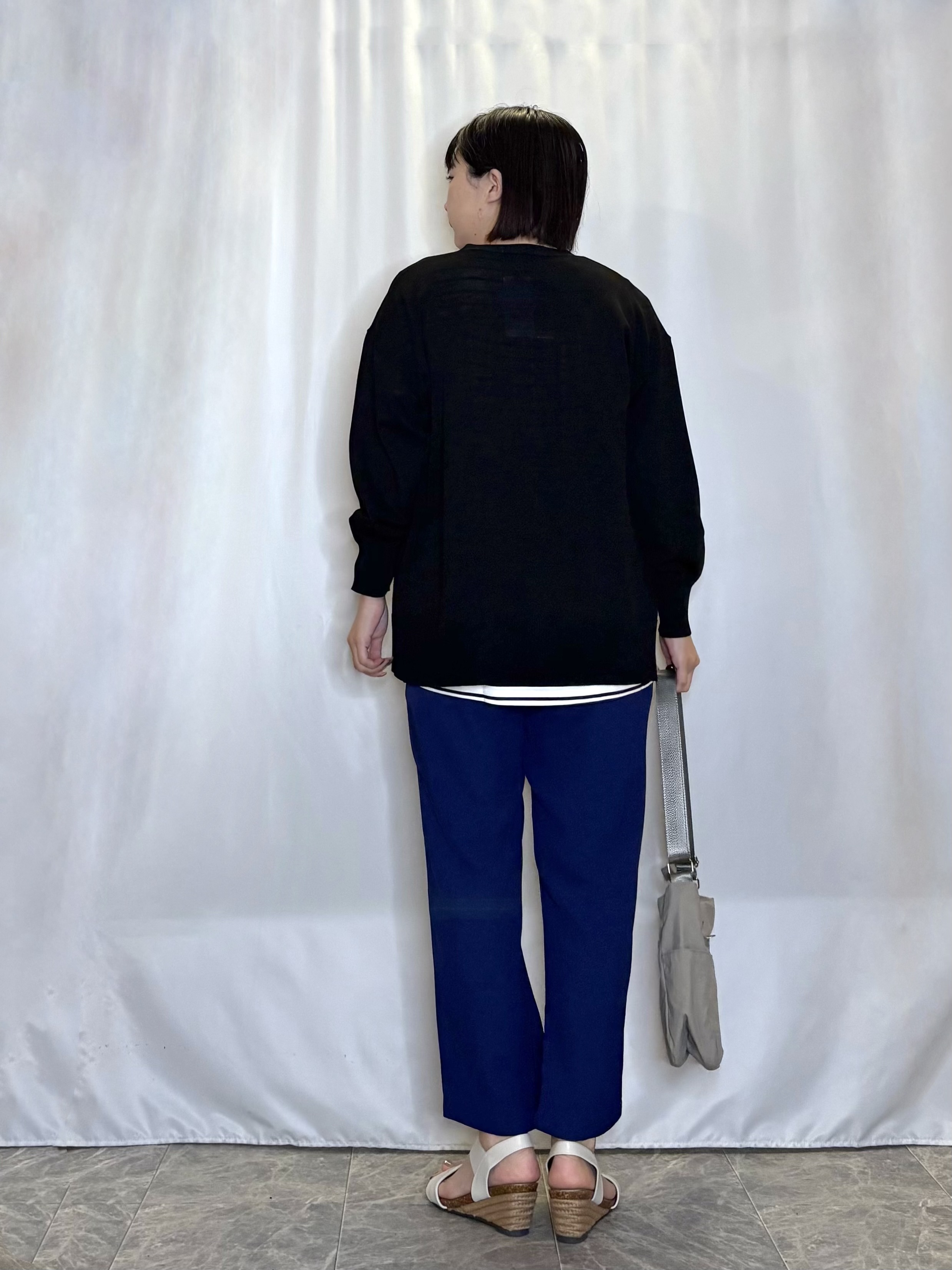 ネリさんの「SHOO･LA･RUE｜【洗濯機可/UV】さらっとしたタッチが心地よい ミドルカーディガン」を使ったコーディネート