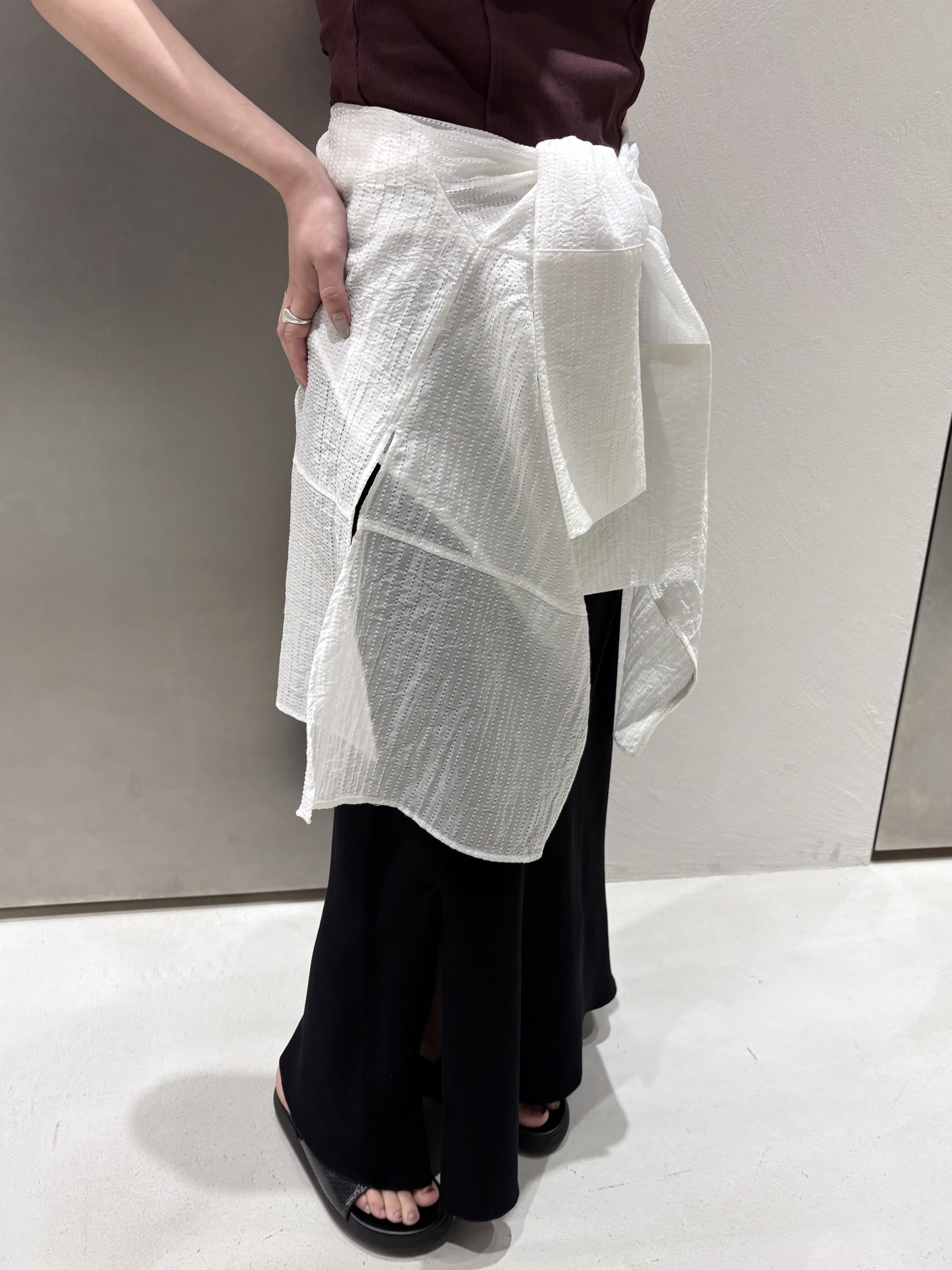 iwamiさんの「CODE A｜【Cup-in】edge line camisole」を使ったコーディネート